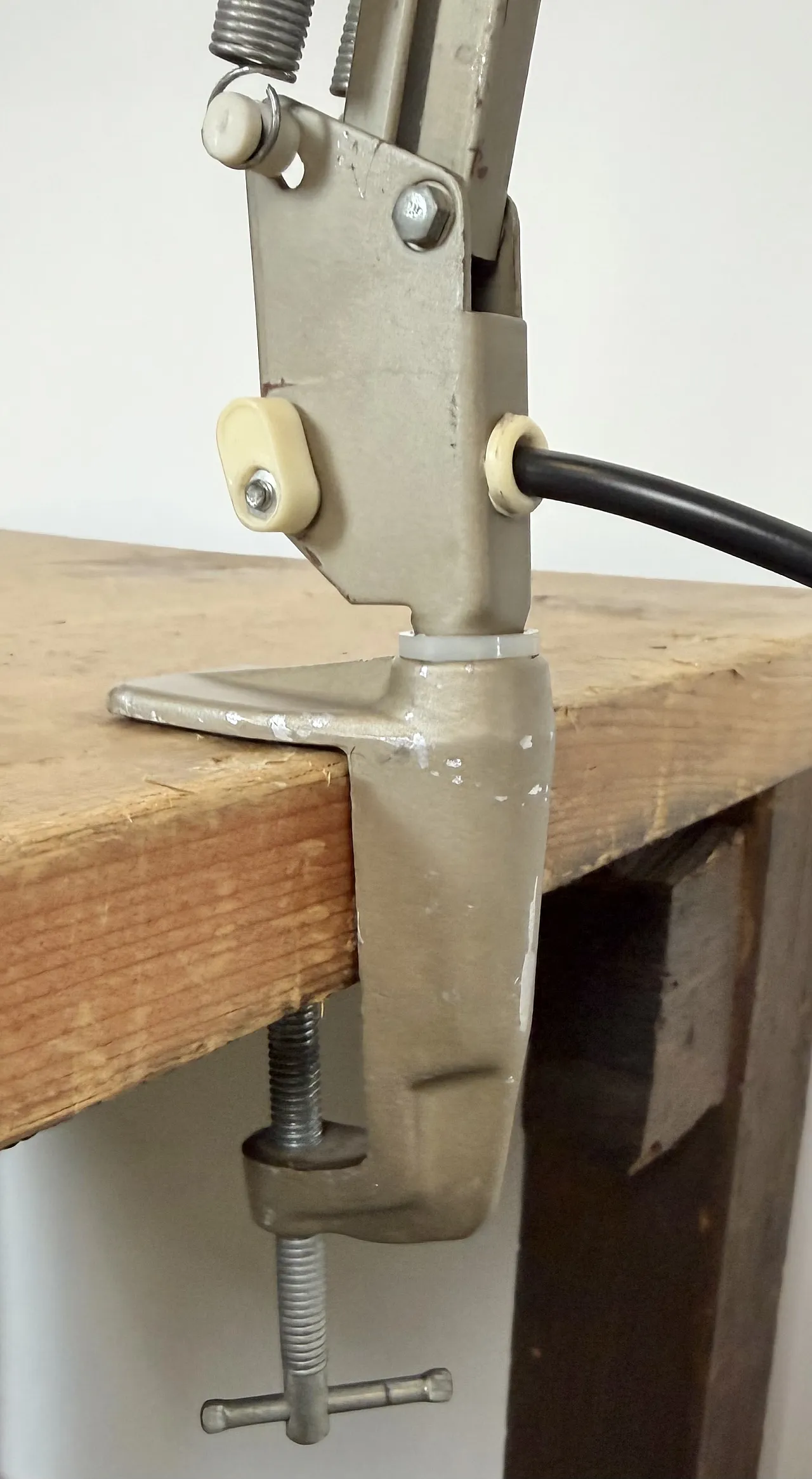 Brown adjustable architect table lamp, 1960s 6