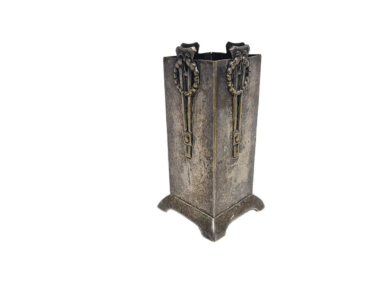 Art Deco Napkin Holder from Argentor, Hungary, 1900s 2