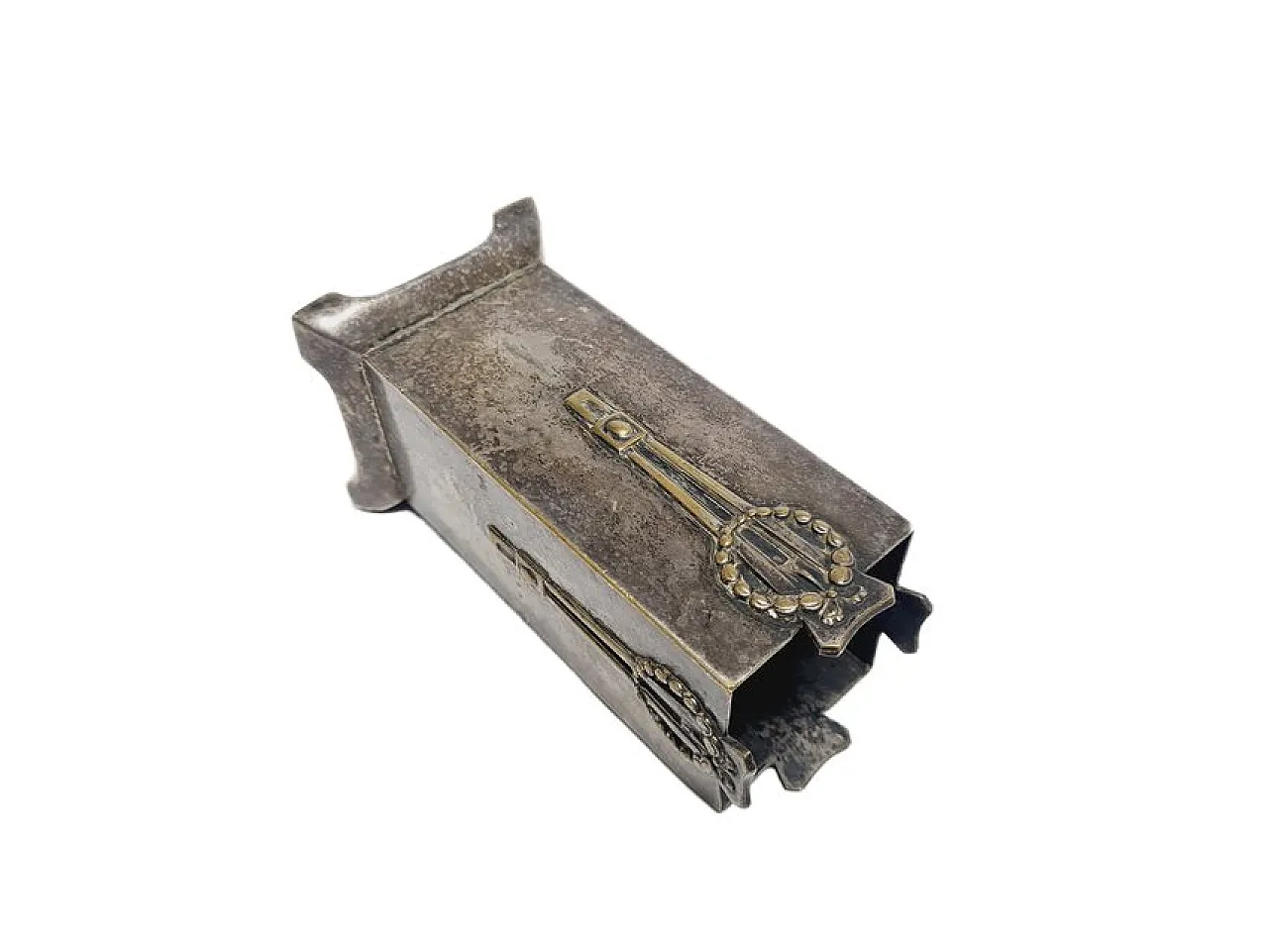Art Deco Napkin Holder from Argentor, Hungary, 1900s 3