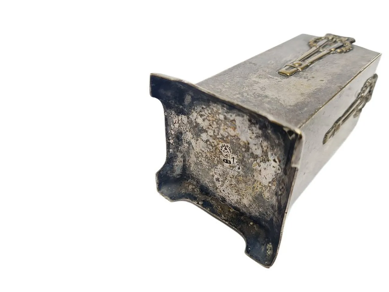 Art Deco Napkin Holder from Argentor, Hungary, 1900s 6