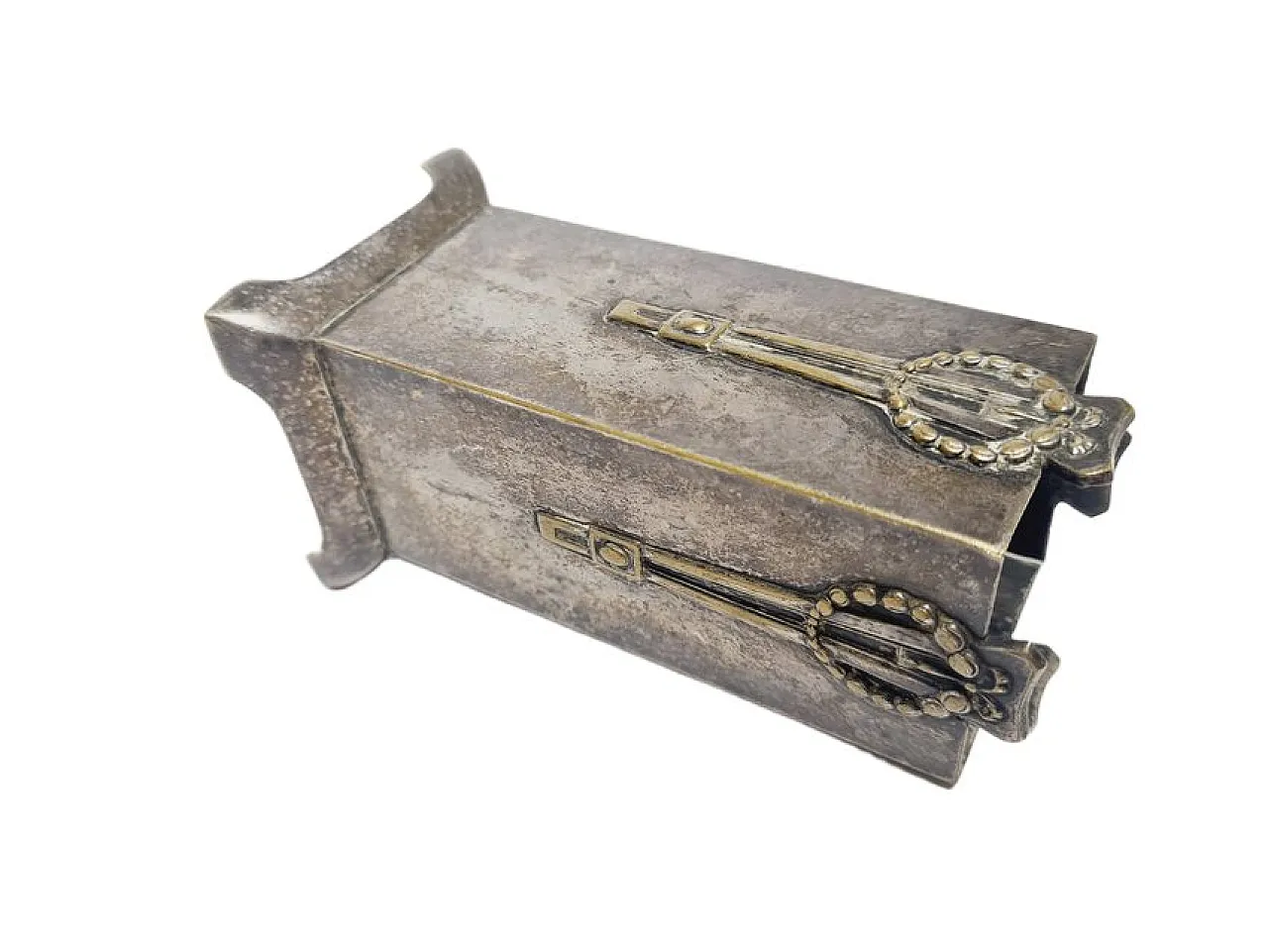 Art Deco Napkin Holder from Argentor, Hungary, 1900s 10