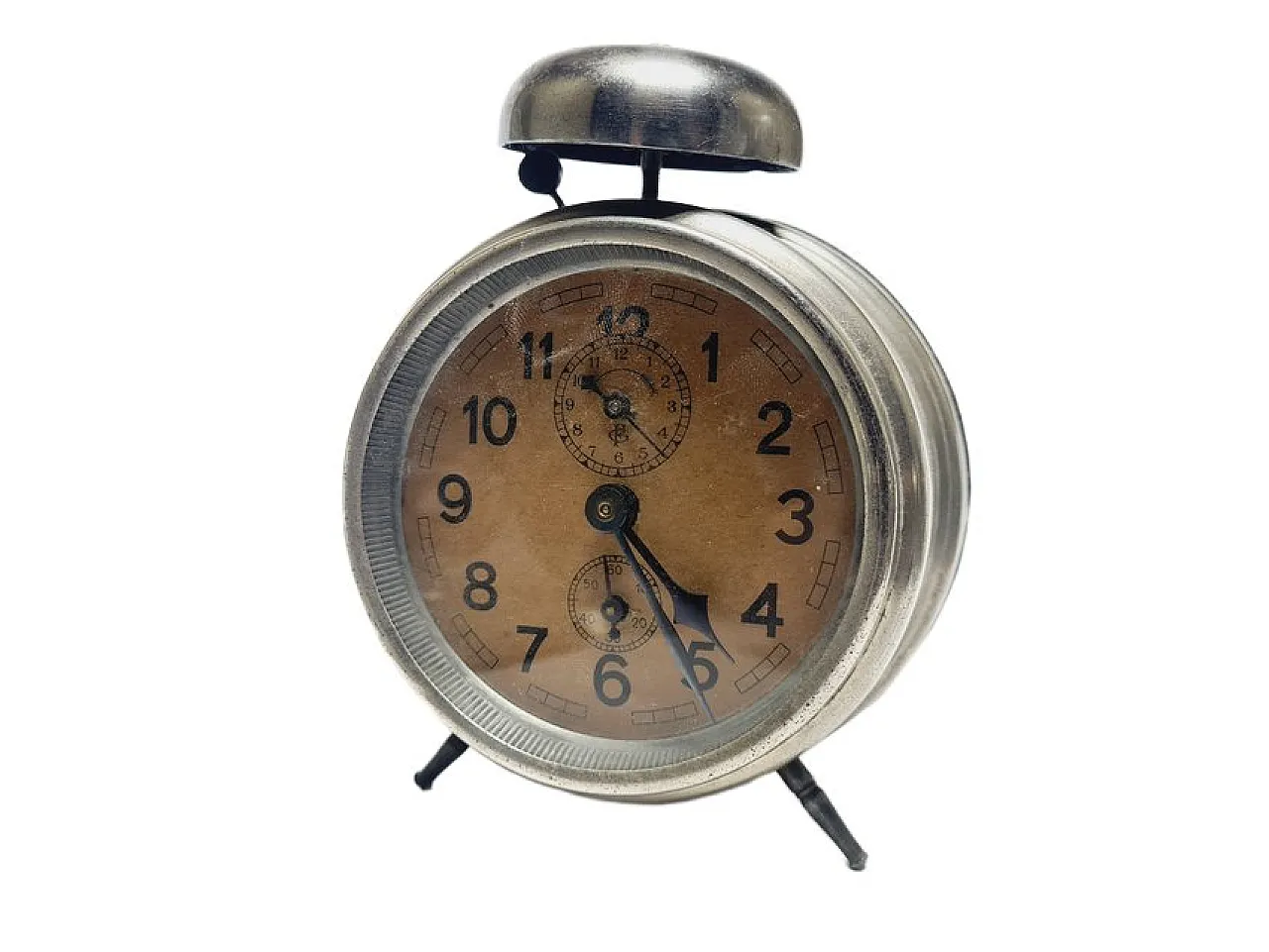 Art Deco German Clock from Fortwaegerle, 1930s 1