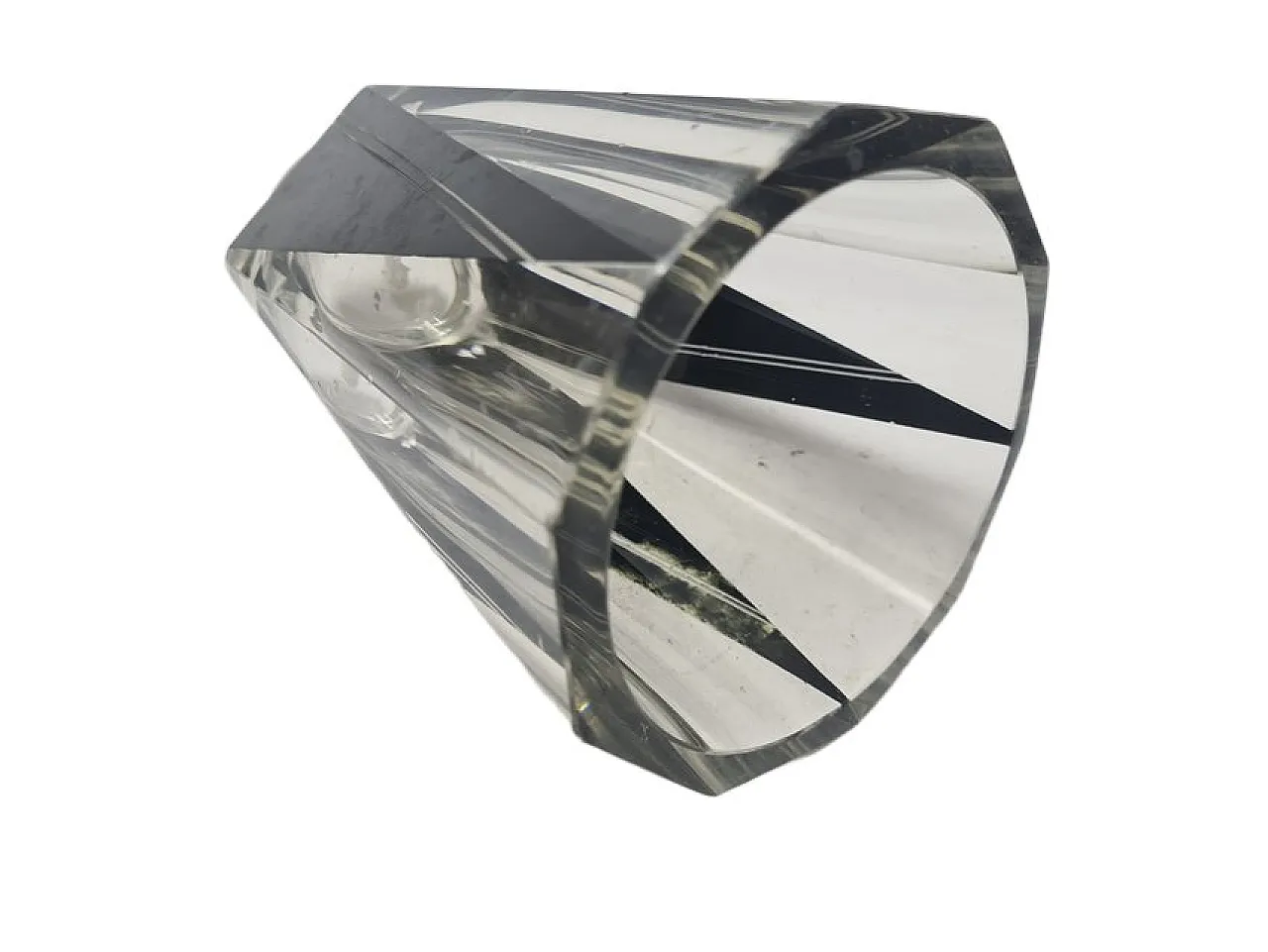 Caraffa in vetro Art Déco di Karel Palda, Cecoslovacchia, anni '30. 5