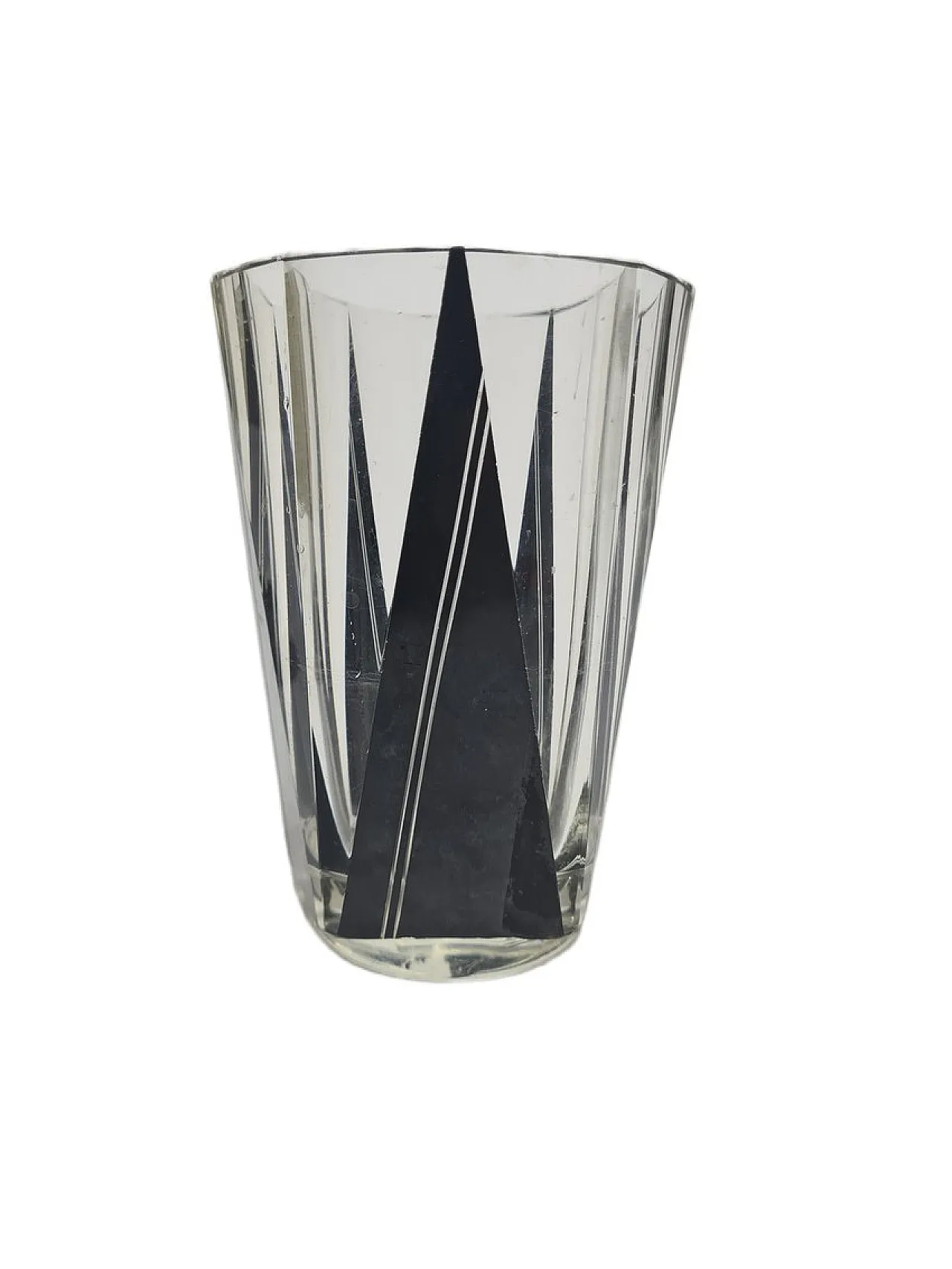 Caraffa in vetro Art Déco di Karel Palda, Cecoslovacchia, anni '30. 7