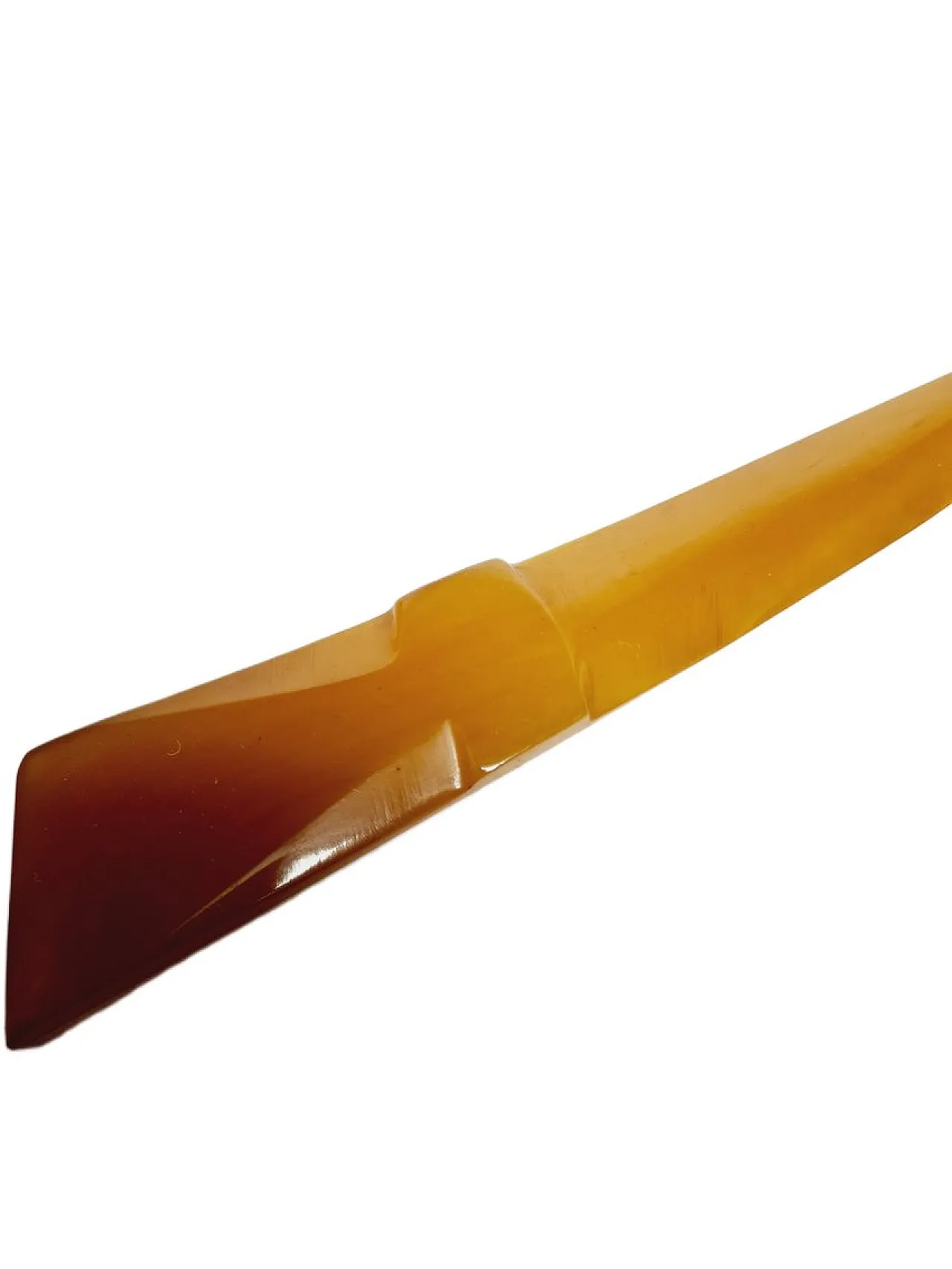 Coltello postmoderno in bachelite con lettere, Polonia, anni '70 3