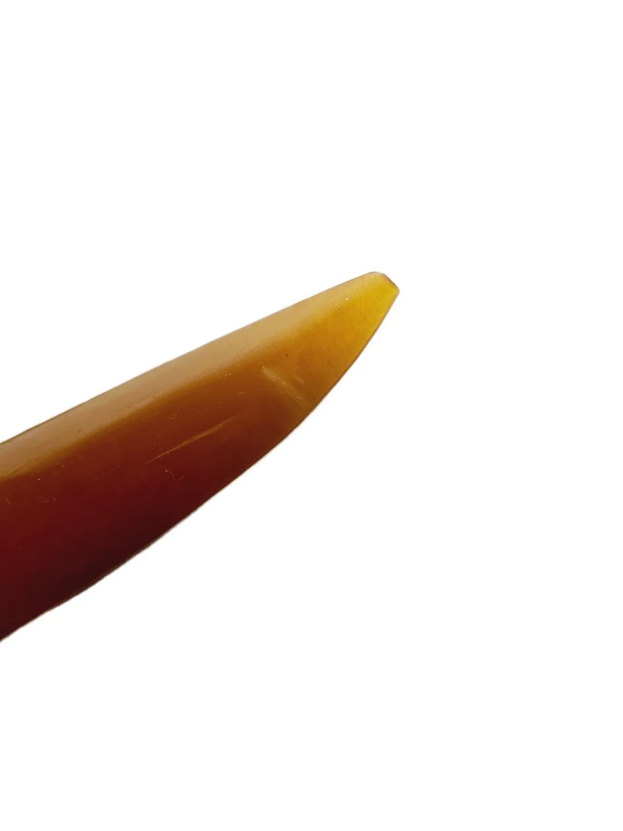 Coltello postmoderno in bachelite con lettere, Polonia, anni '70 4