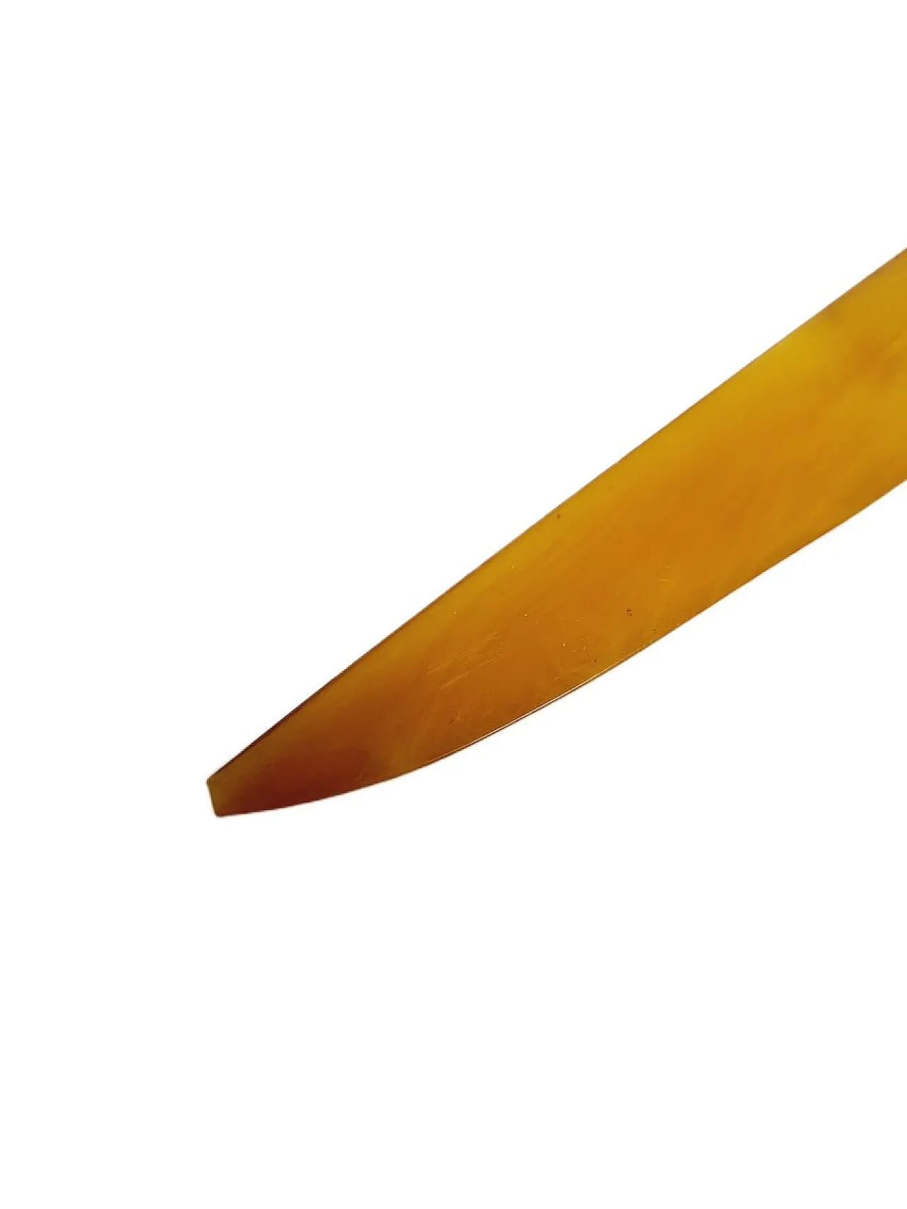 Coltello postmoderno in bachelite con lettere, Polonia, anni '70 6