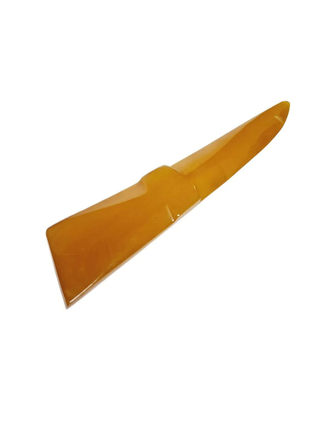 Coltello postmoderno in bachelite con lettere, Polonia, anni '70 8