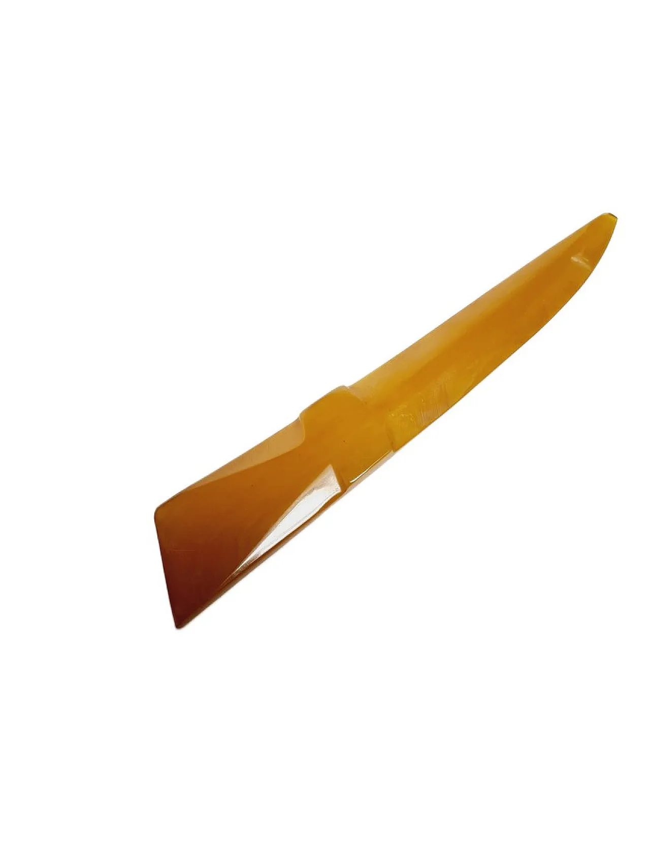 Coltello postmoderno in bachelite con lettere, Polonia, anni '70 9