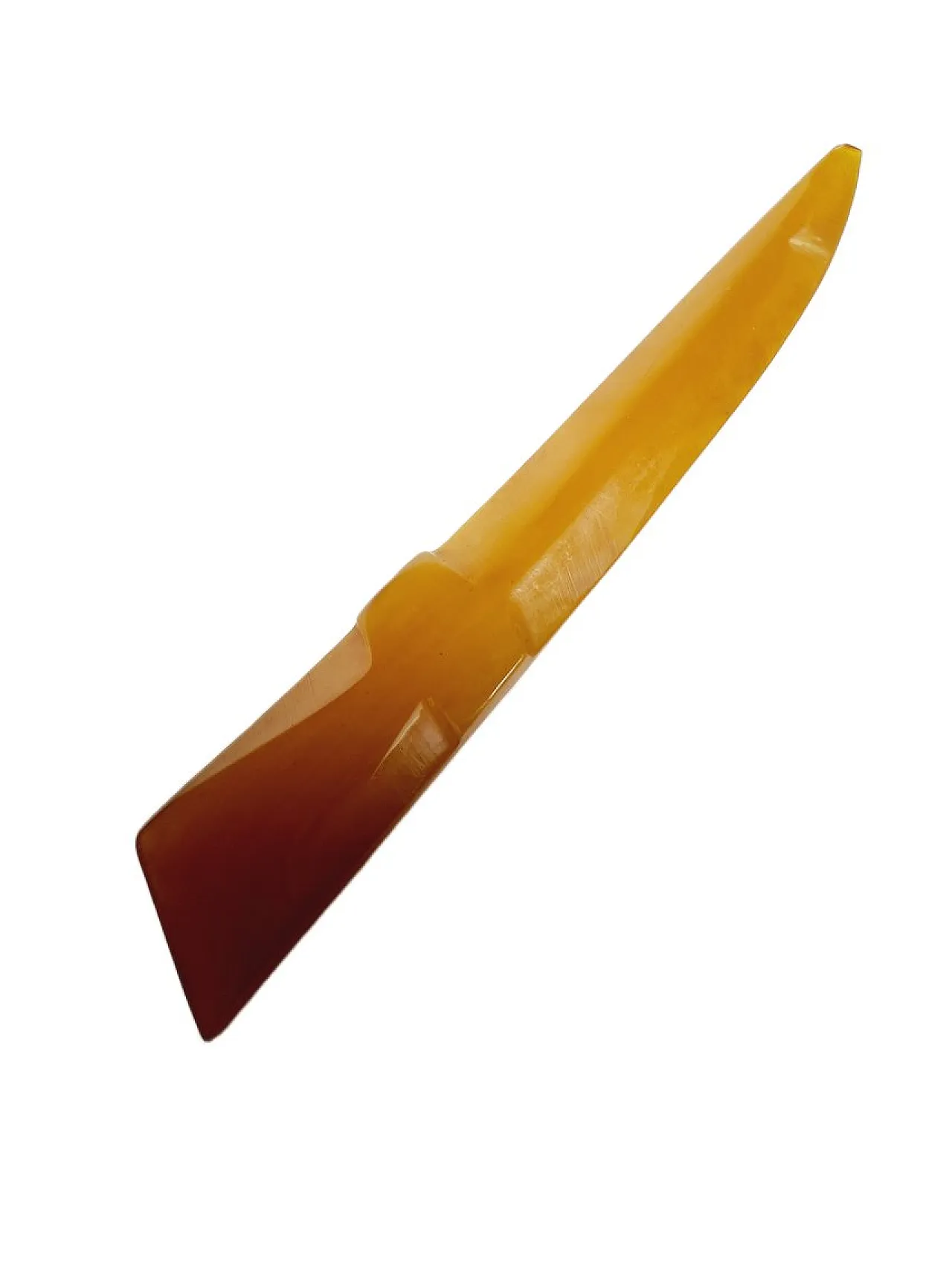 Coltello postmoderno in bachelite con lettere, Polonia, anni '70 10