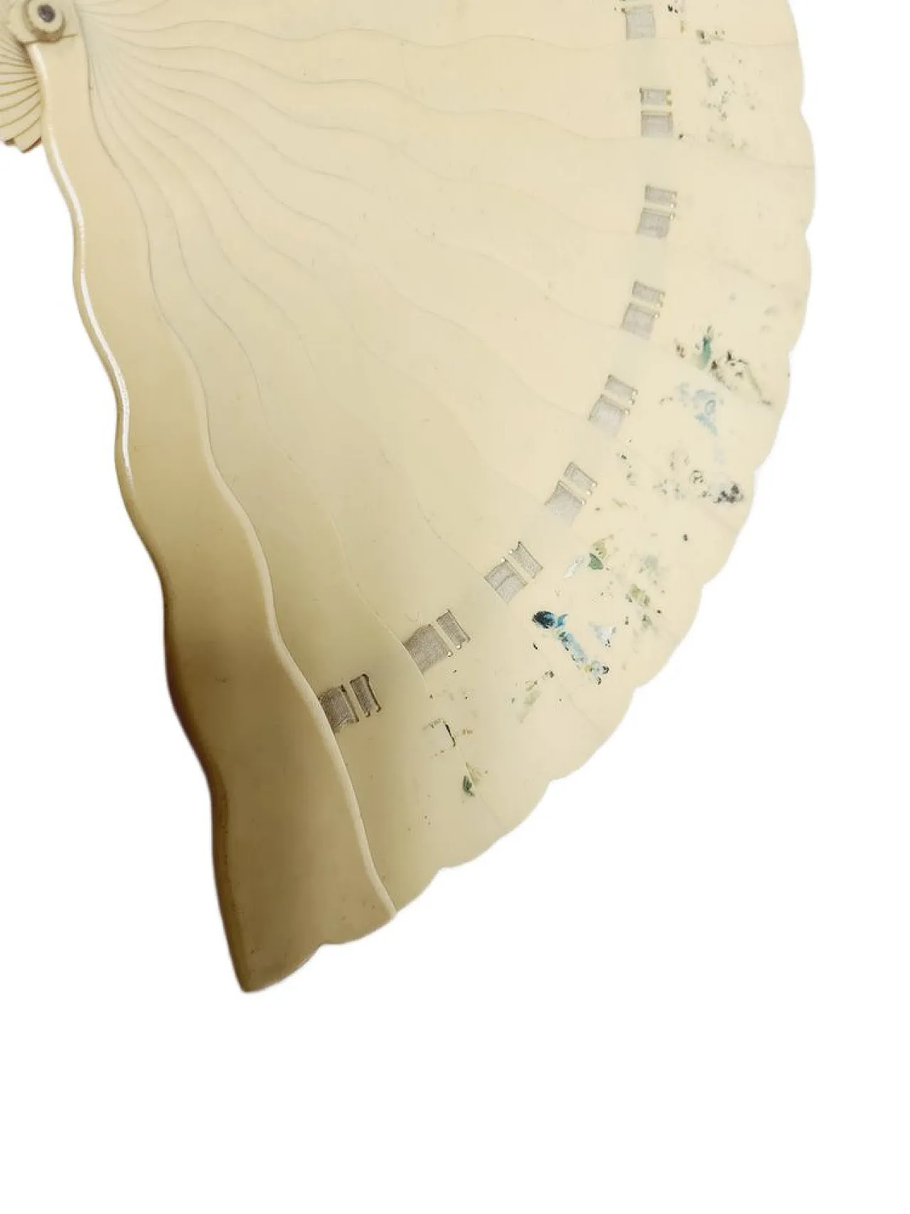 Austro-Hungarian Art Nouveau Celluloid Fan, 1900s 3