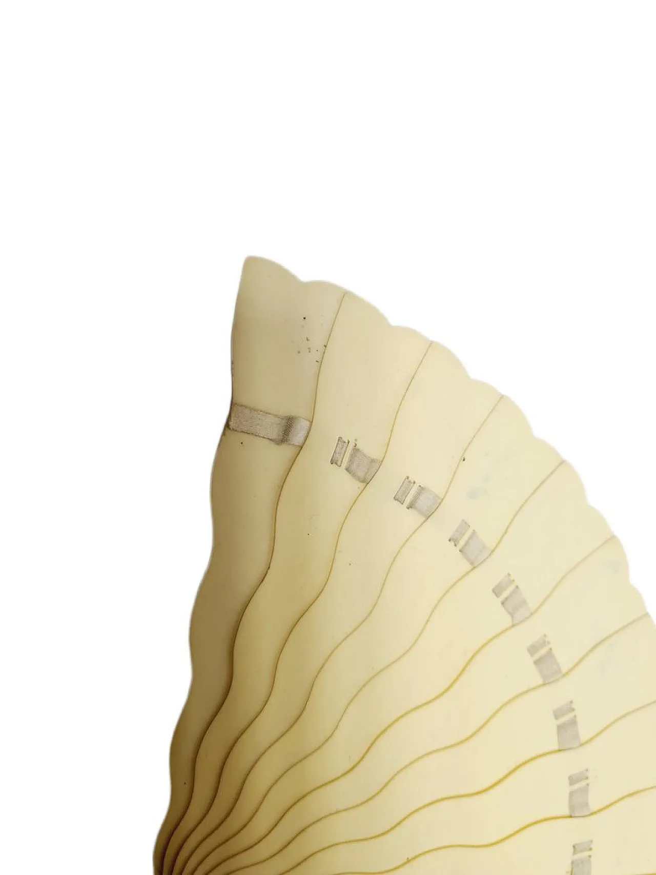 Austro-Hungarian Art Nouveau Celluloid Fan, 1900s 9