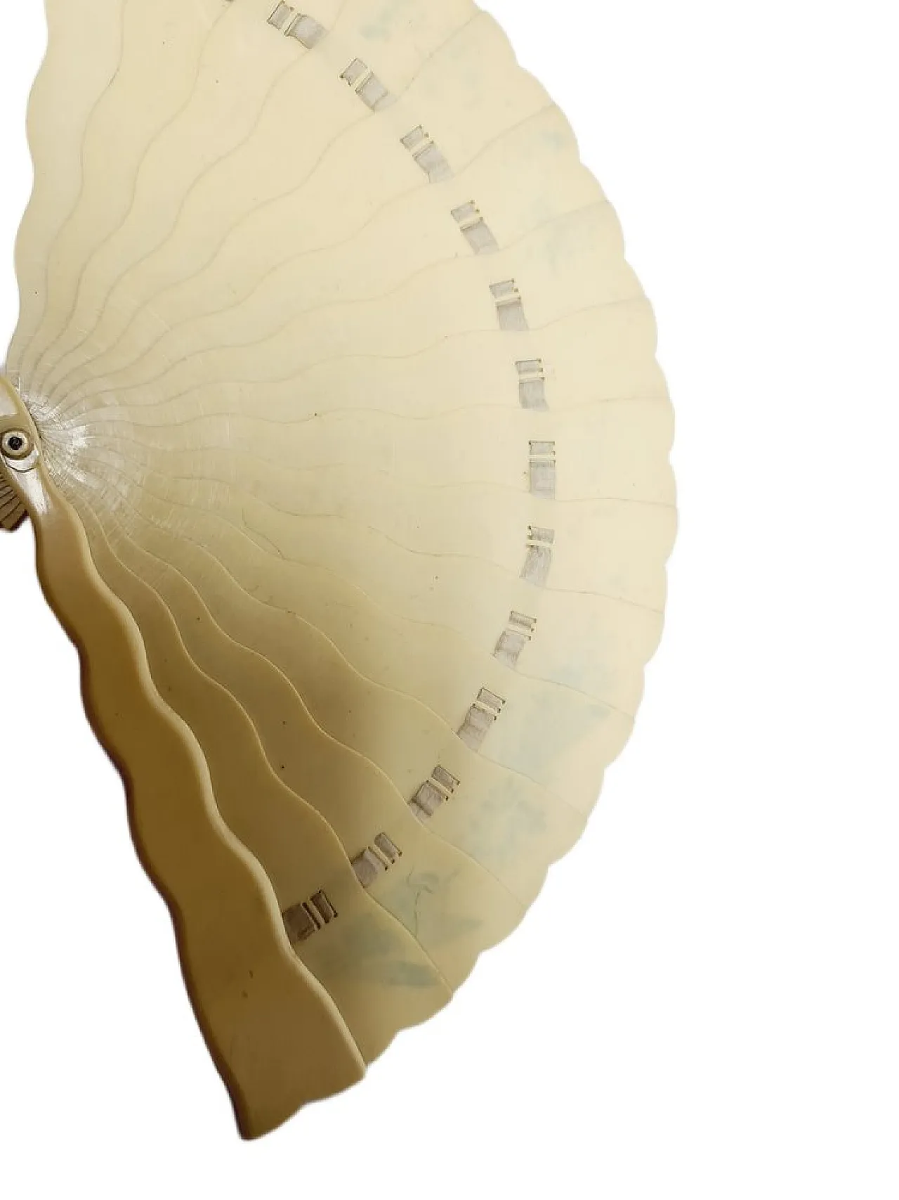 Austro-Hungarian Art Nouveau Celluloid Fan, 1900s 11