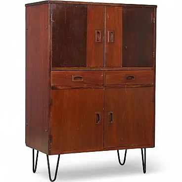 Credenza in mogano, anni '60