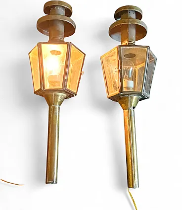 wall sconces, lanterns.