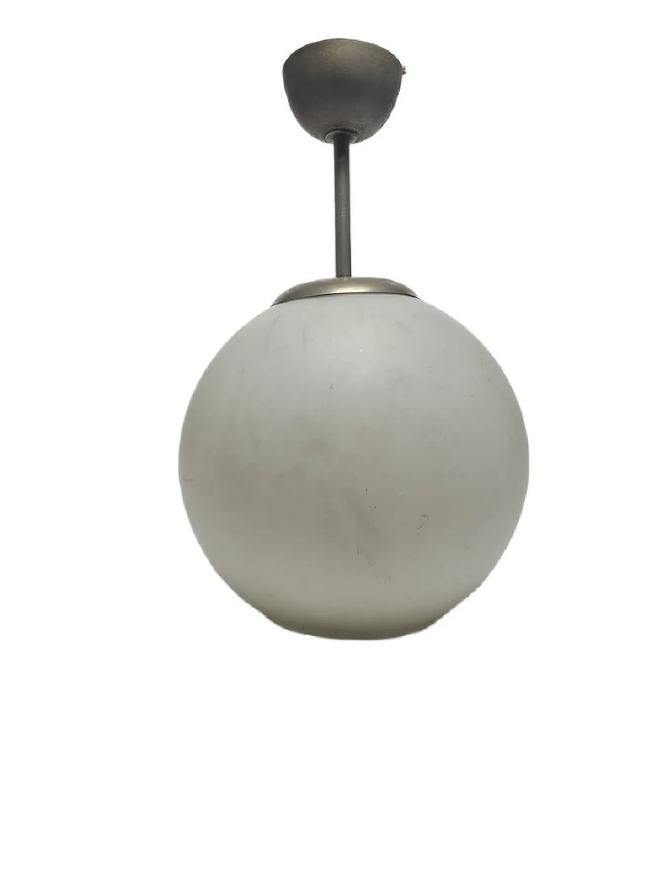 Lampada a sospensione Art Déco in stile comunista, Polonia, anni '60 4