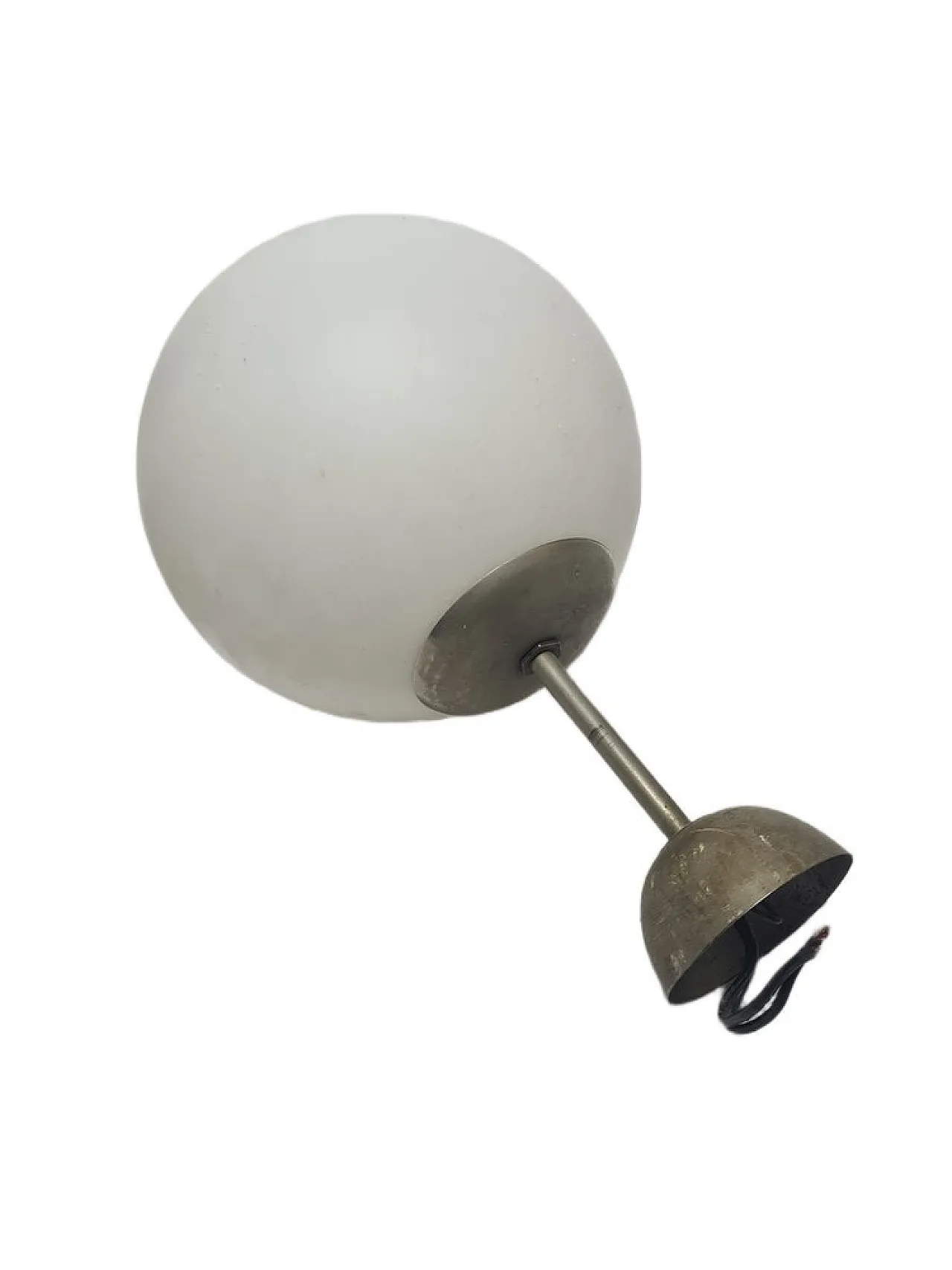 Lampada a sospensione Art Déco in stile comunista, Polonia, anni '60 9