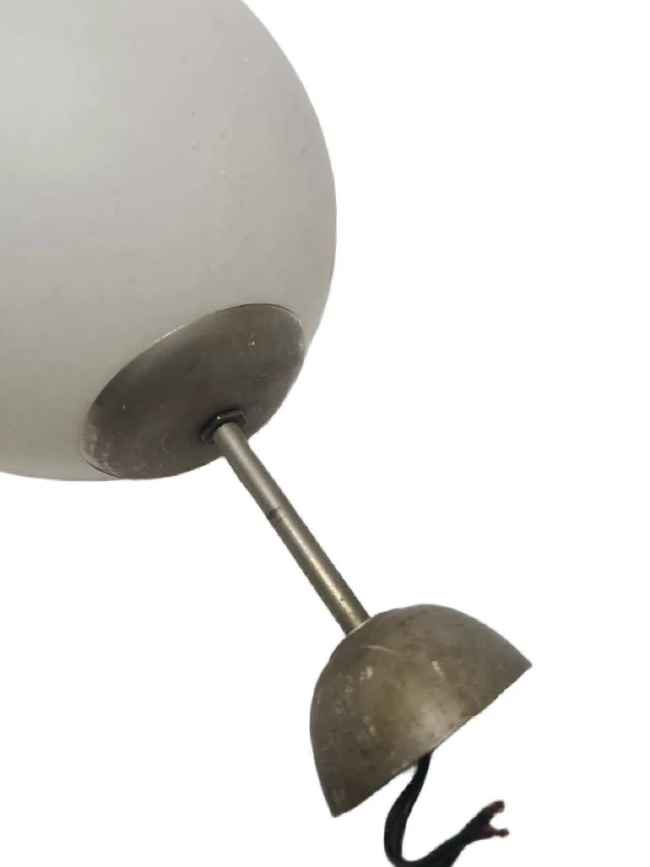 Lampada a sospensione Art Déco in stile comunista, Polonia, anni '60 10