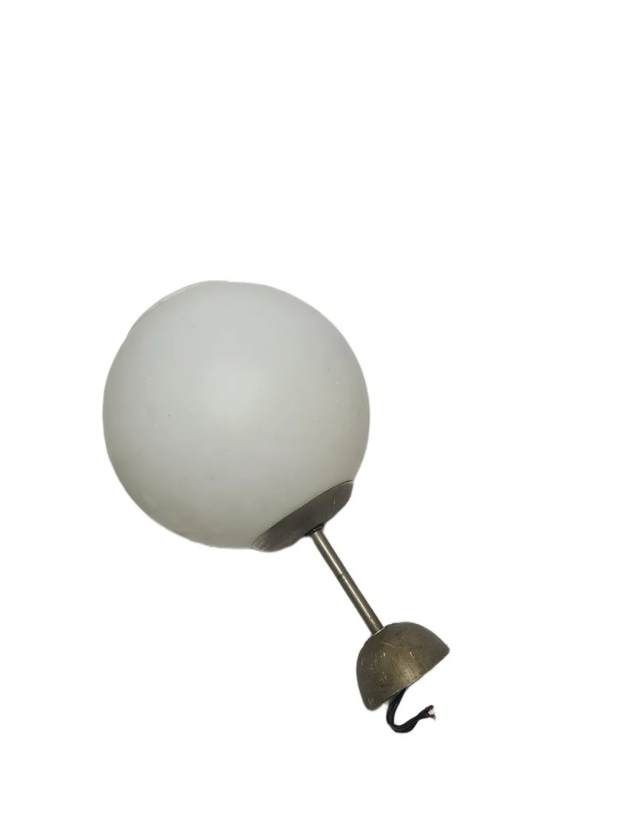 Lampada a sospensione Art Déco in stile comunista, Polonia, anni '60 11