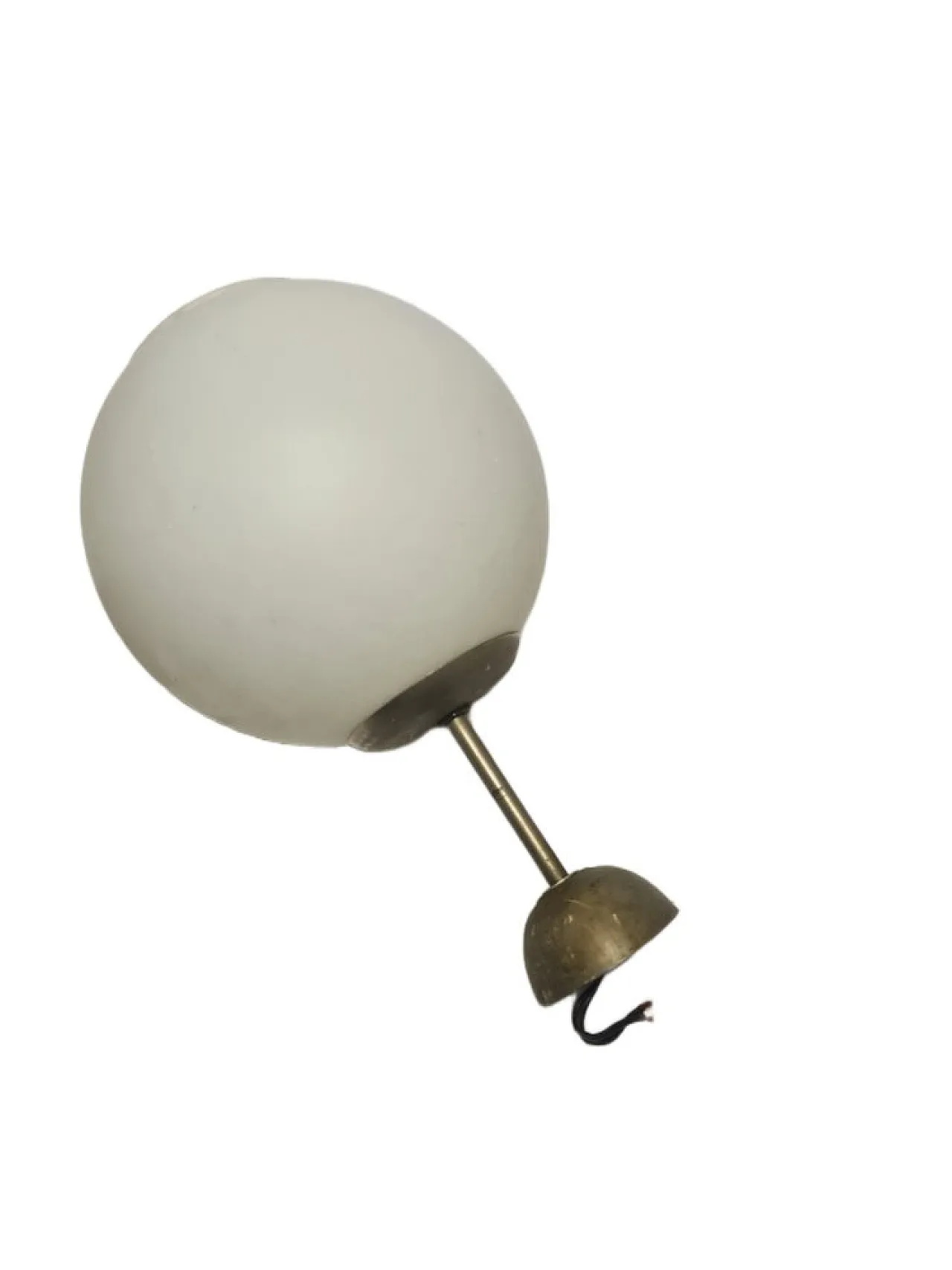 Lampada a sospensione Art Déco in stile comunista, Polonia, anni '60 12