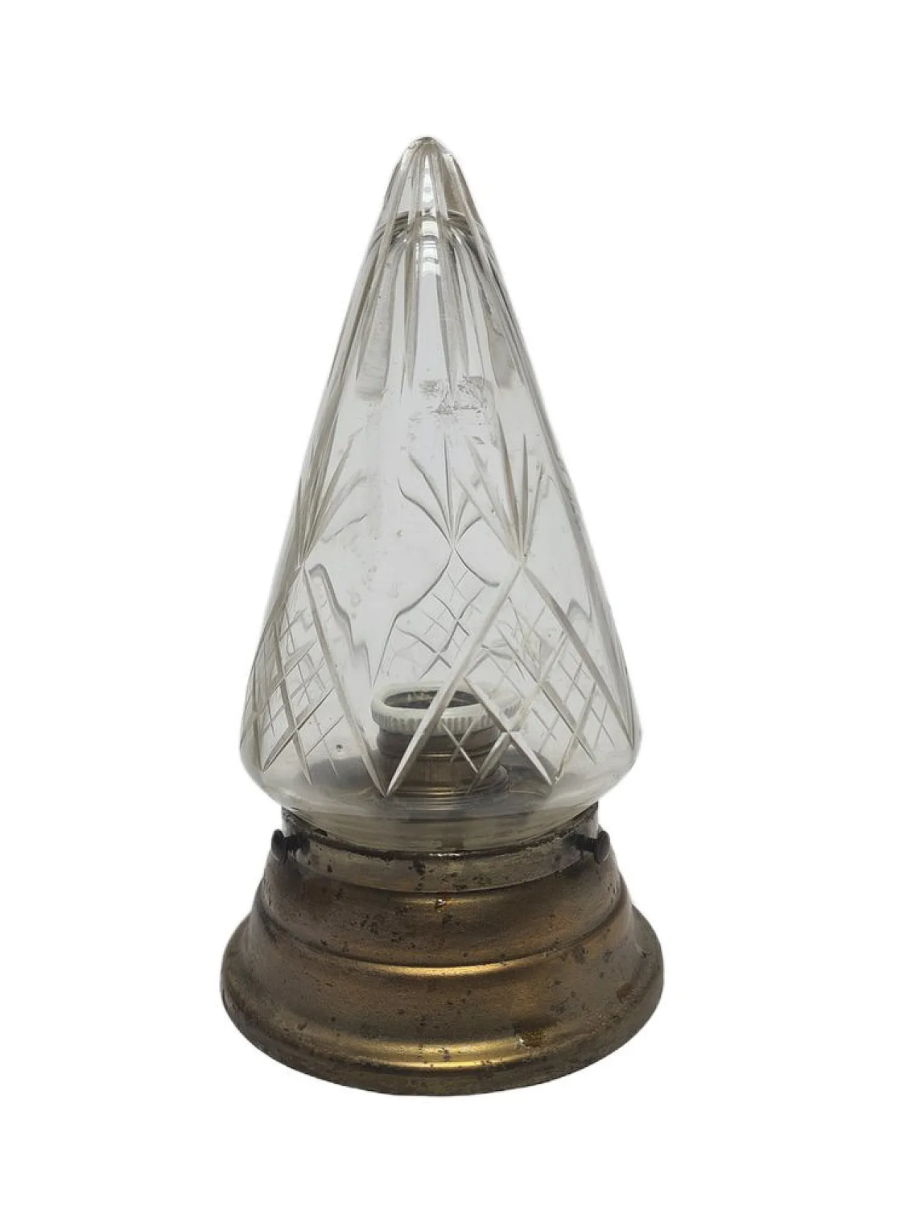 Lampada a sospensione Art Nouveau, Polonia, anni '30 1