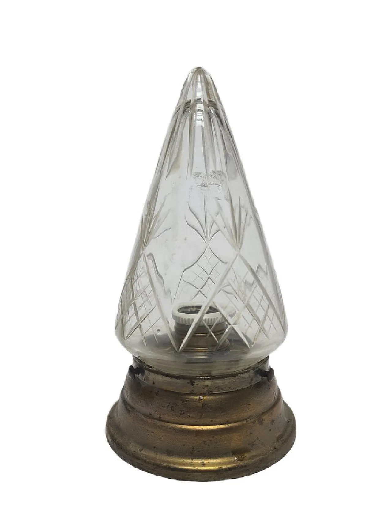 Lampada a sospensione Art Nouveau, Polonia, anni '30 4