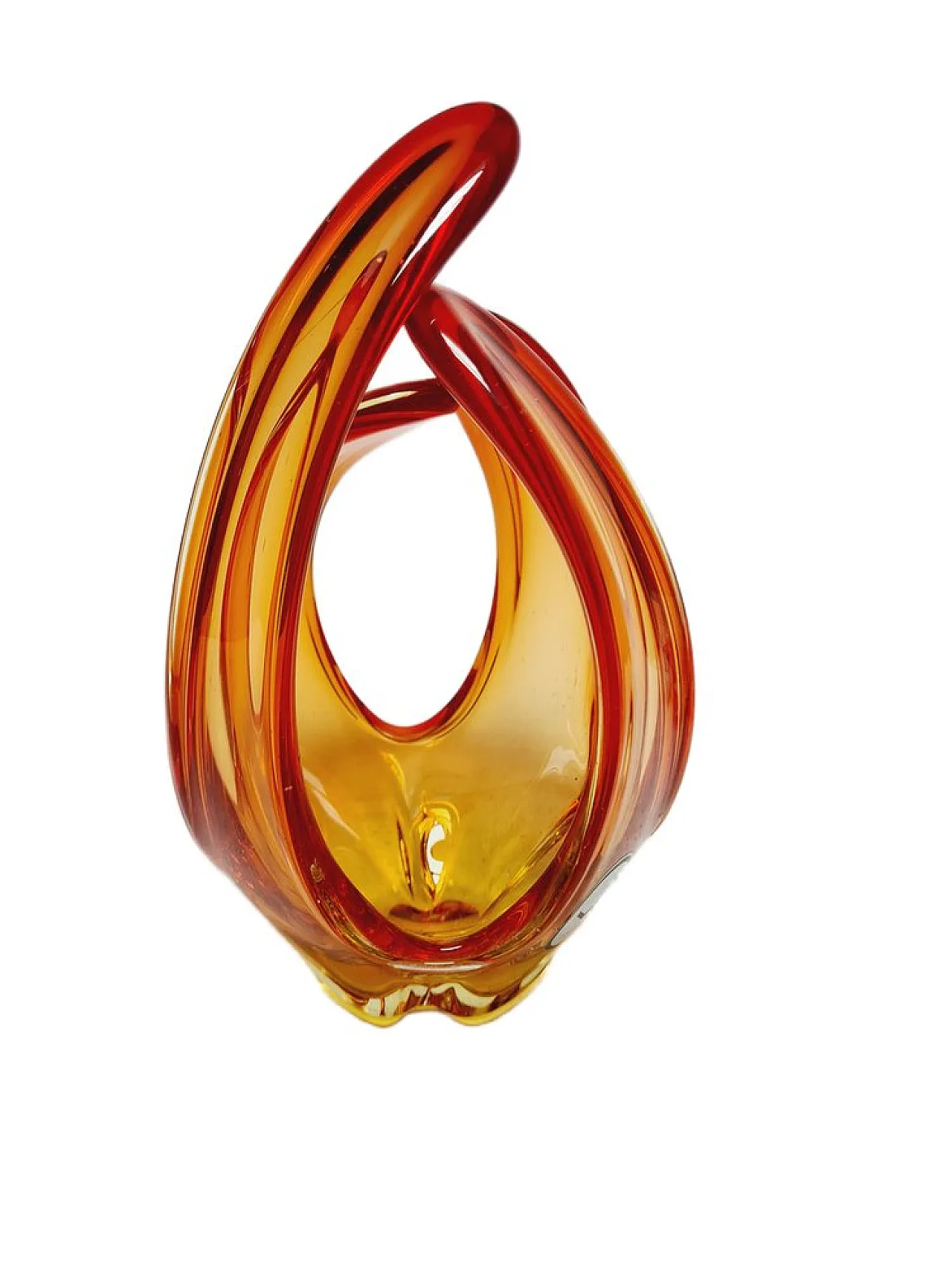 Forma decorativa in vetro di Murano, Italia, anni '60 4