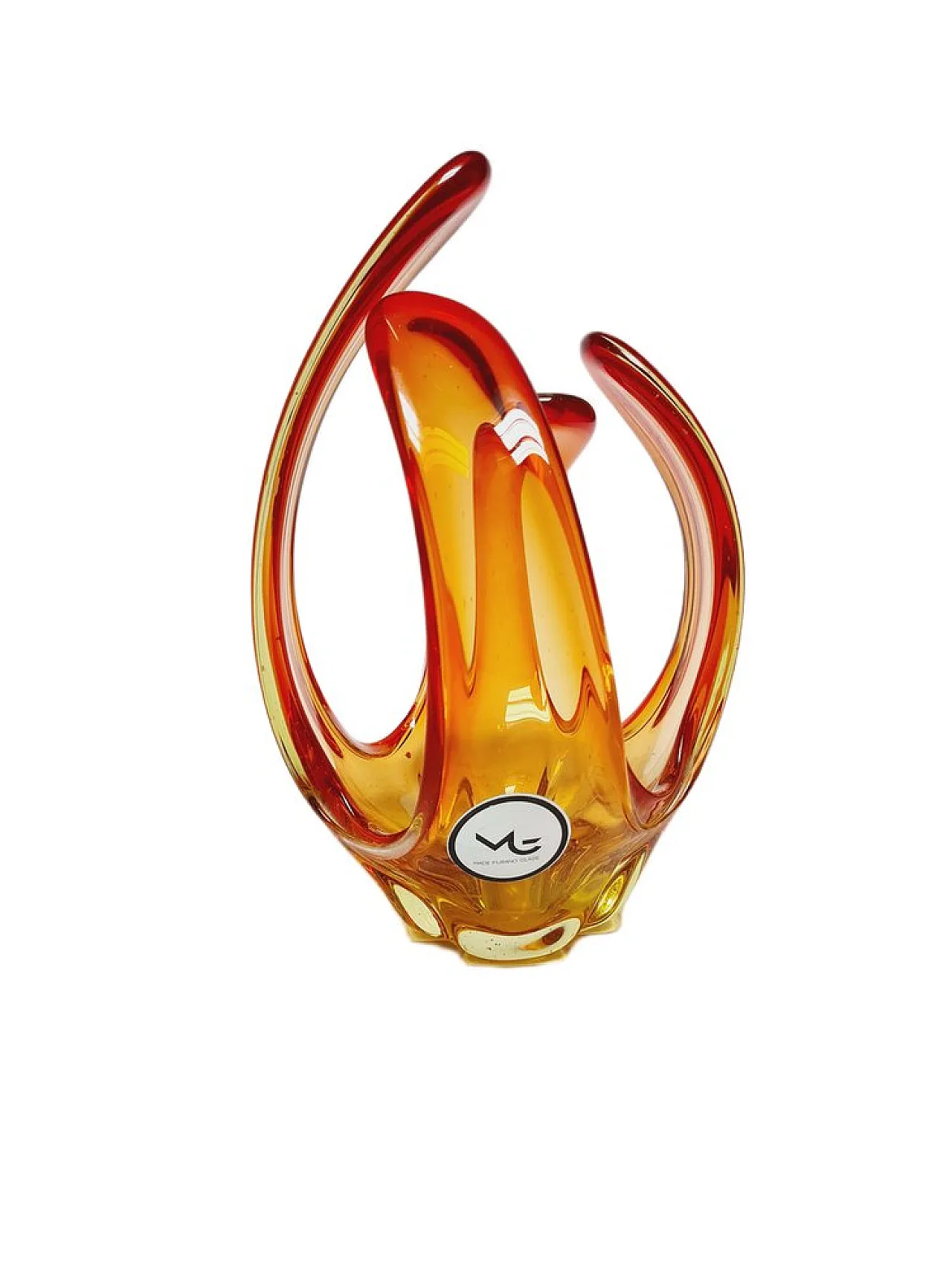 Forma decorativa in vetro di Murano, Italia, anni '60 12