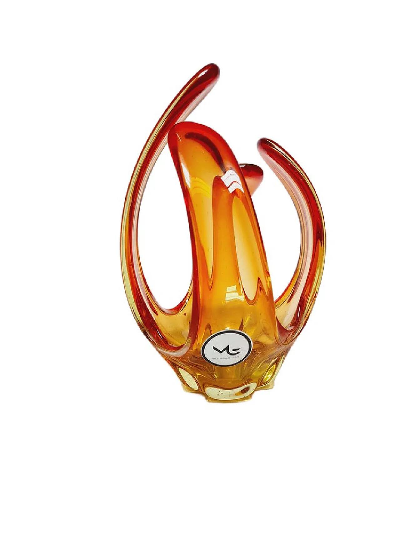 Forma decorativa in vetro di Murano, Italia, anni '60 13