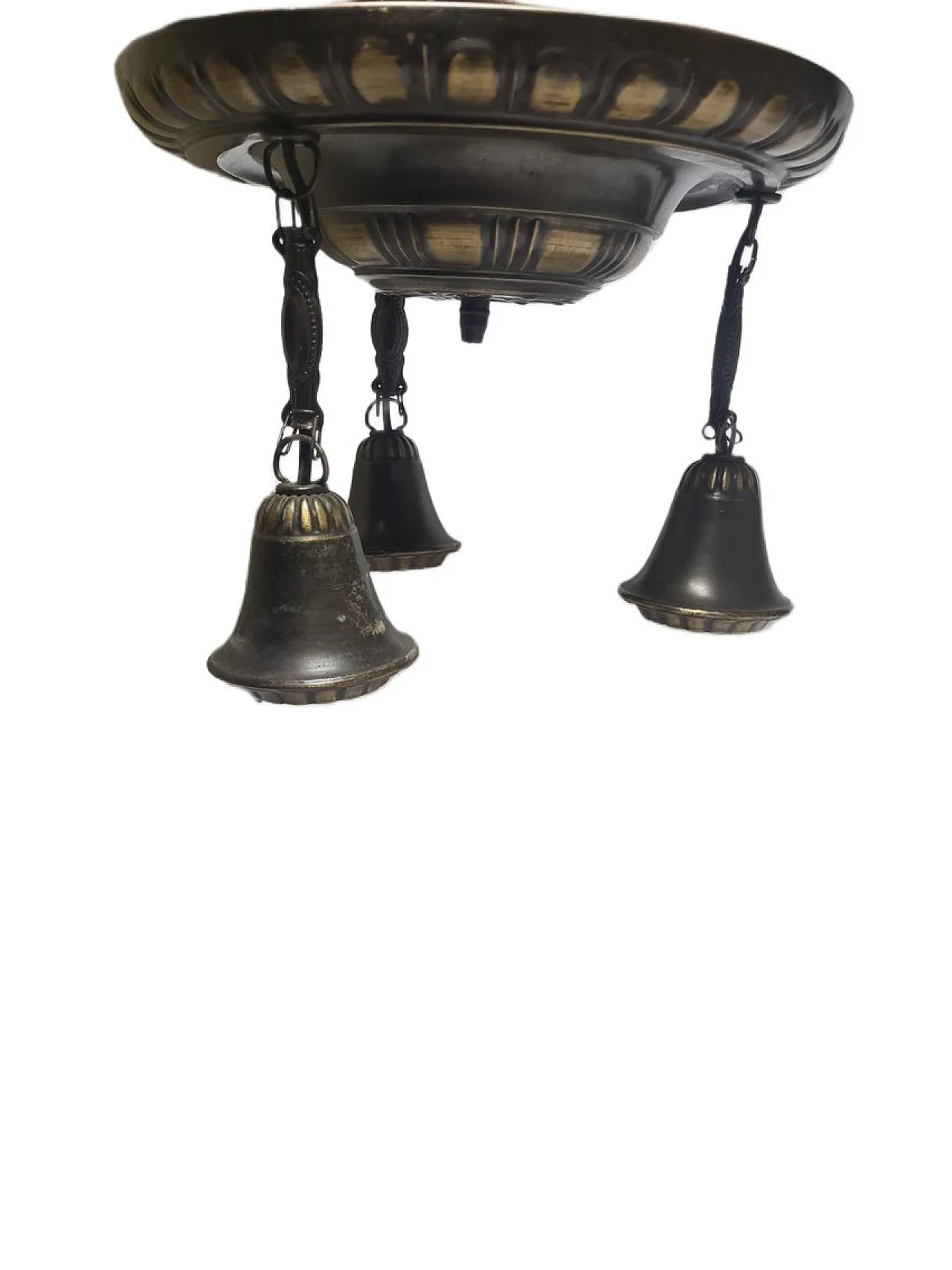 Art Nouveau Chandelier, Austro Hungarian Empire, 1900s 1