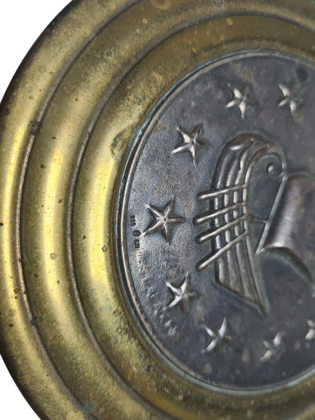 Caramella Art Déco in argento, Grecia, anni '60 10