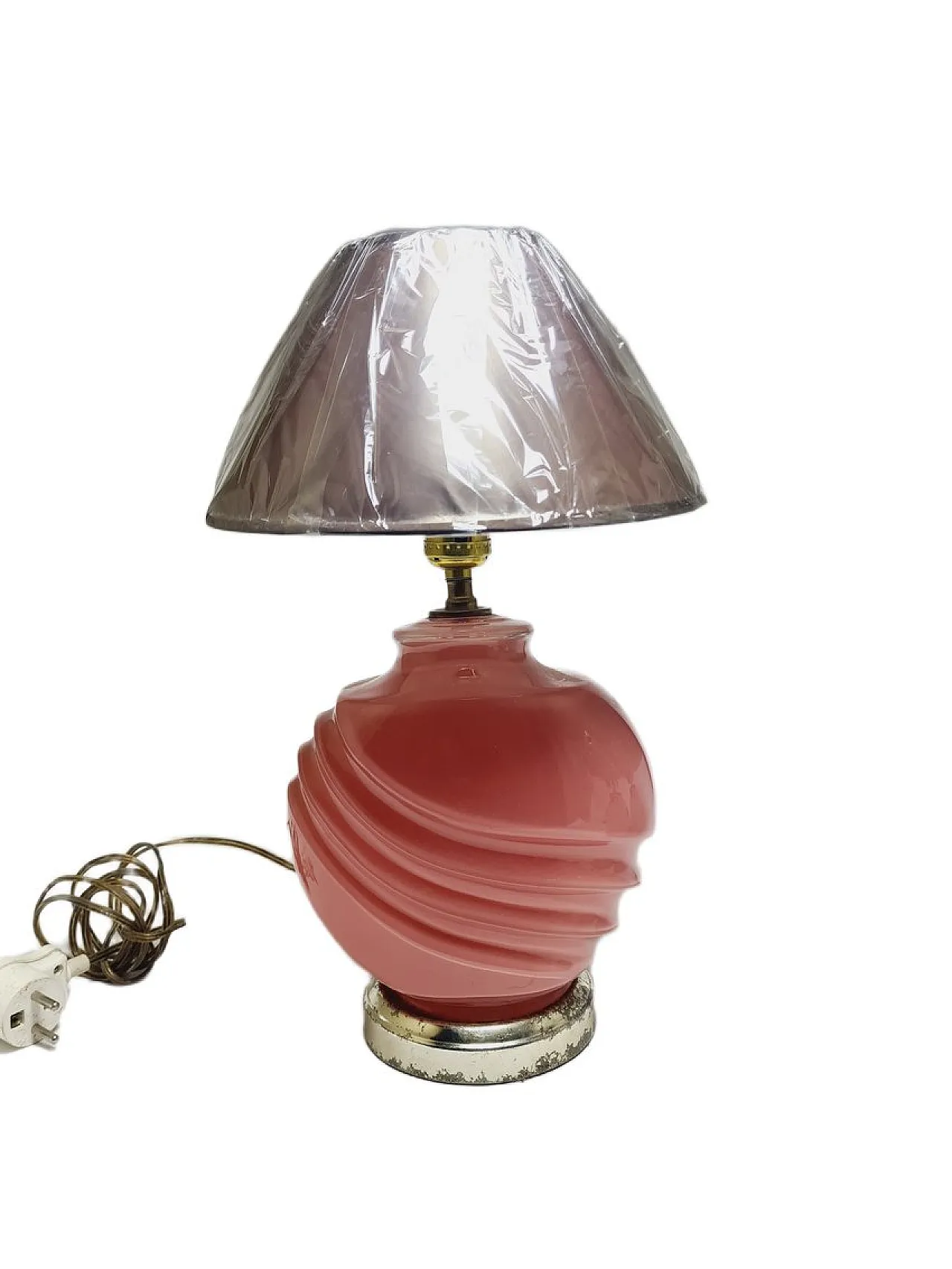 Lampada da comodino Art Déco, Belgio, anni '60 1