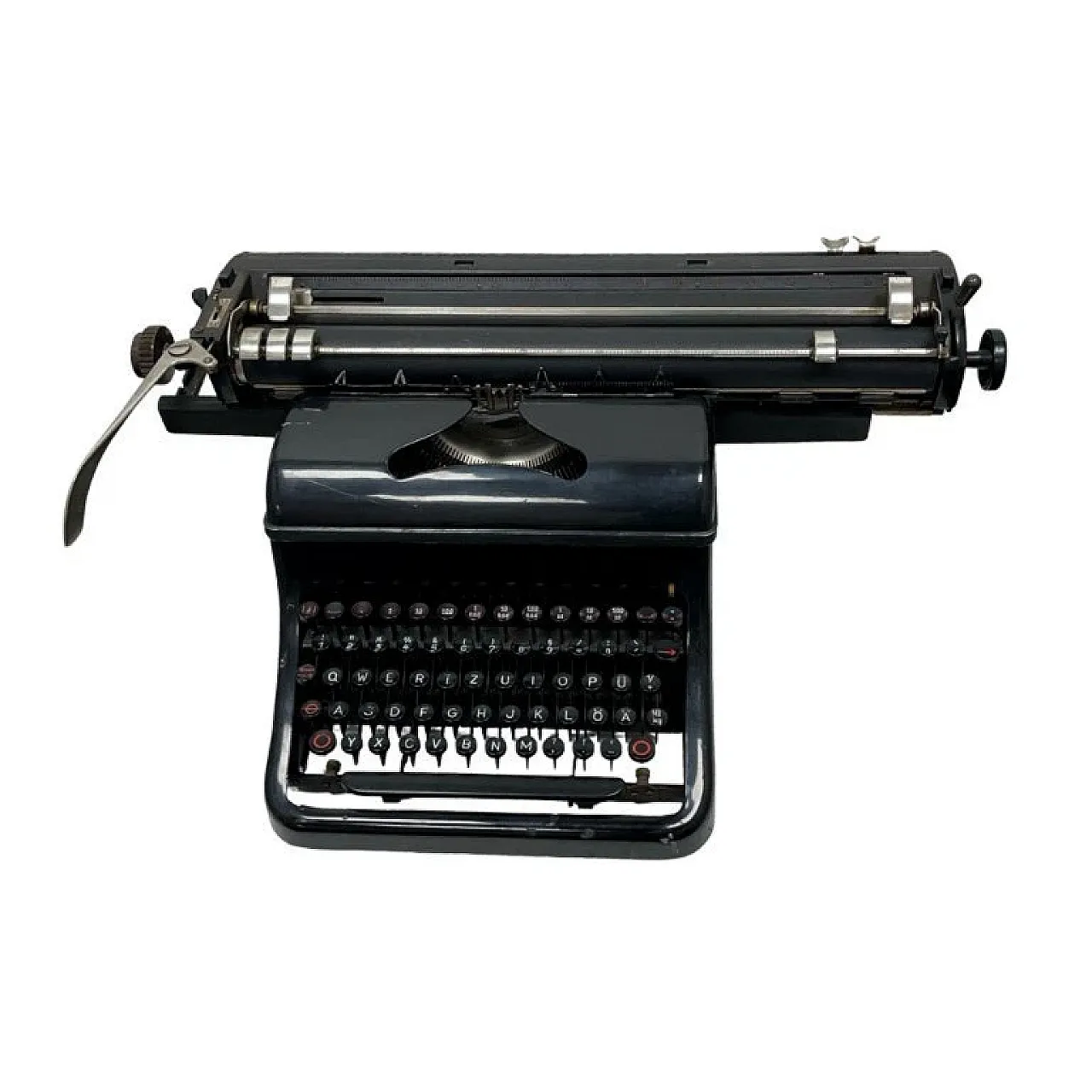 Macchina da scrivere Olympia M10 a carrello largo, anni '30 2