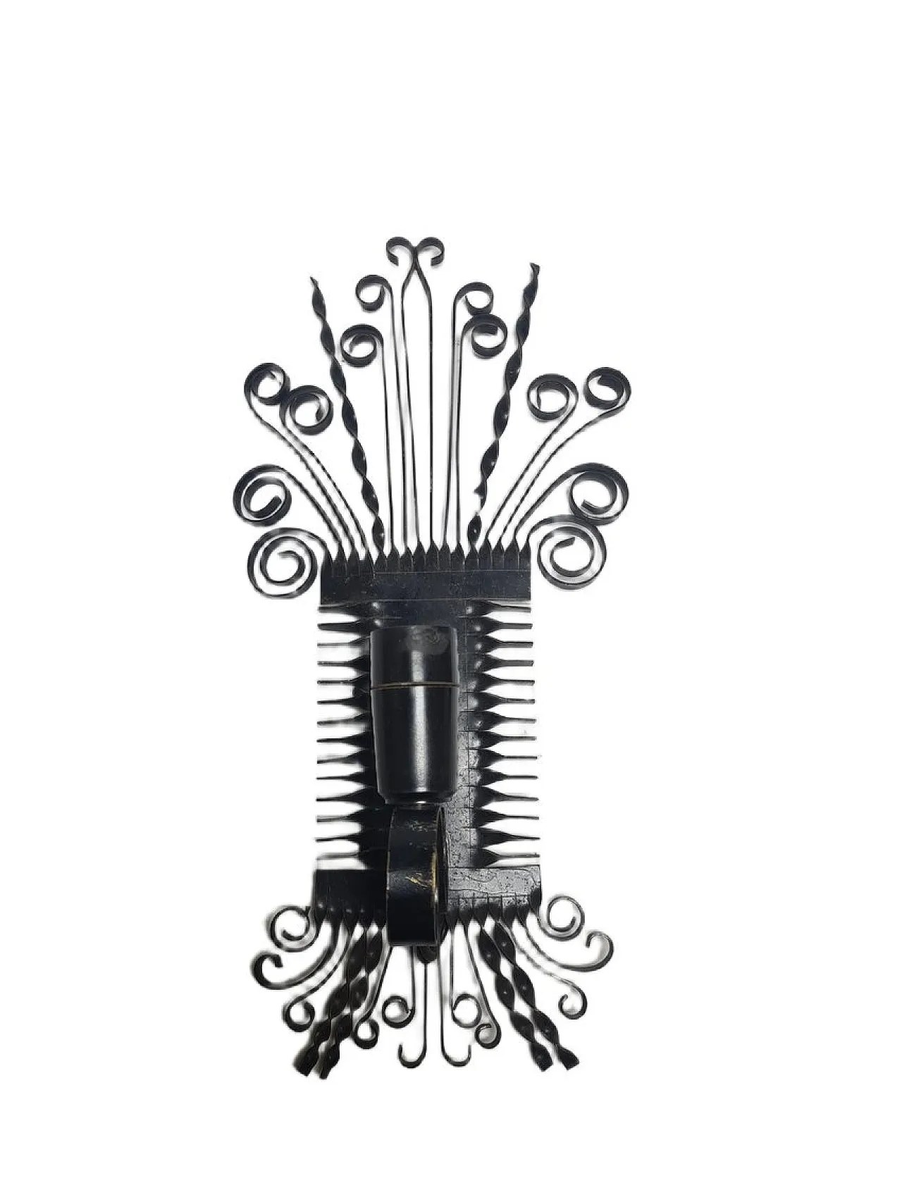 Brutalist Wall Lamp, Poland, 1970s 2