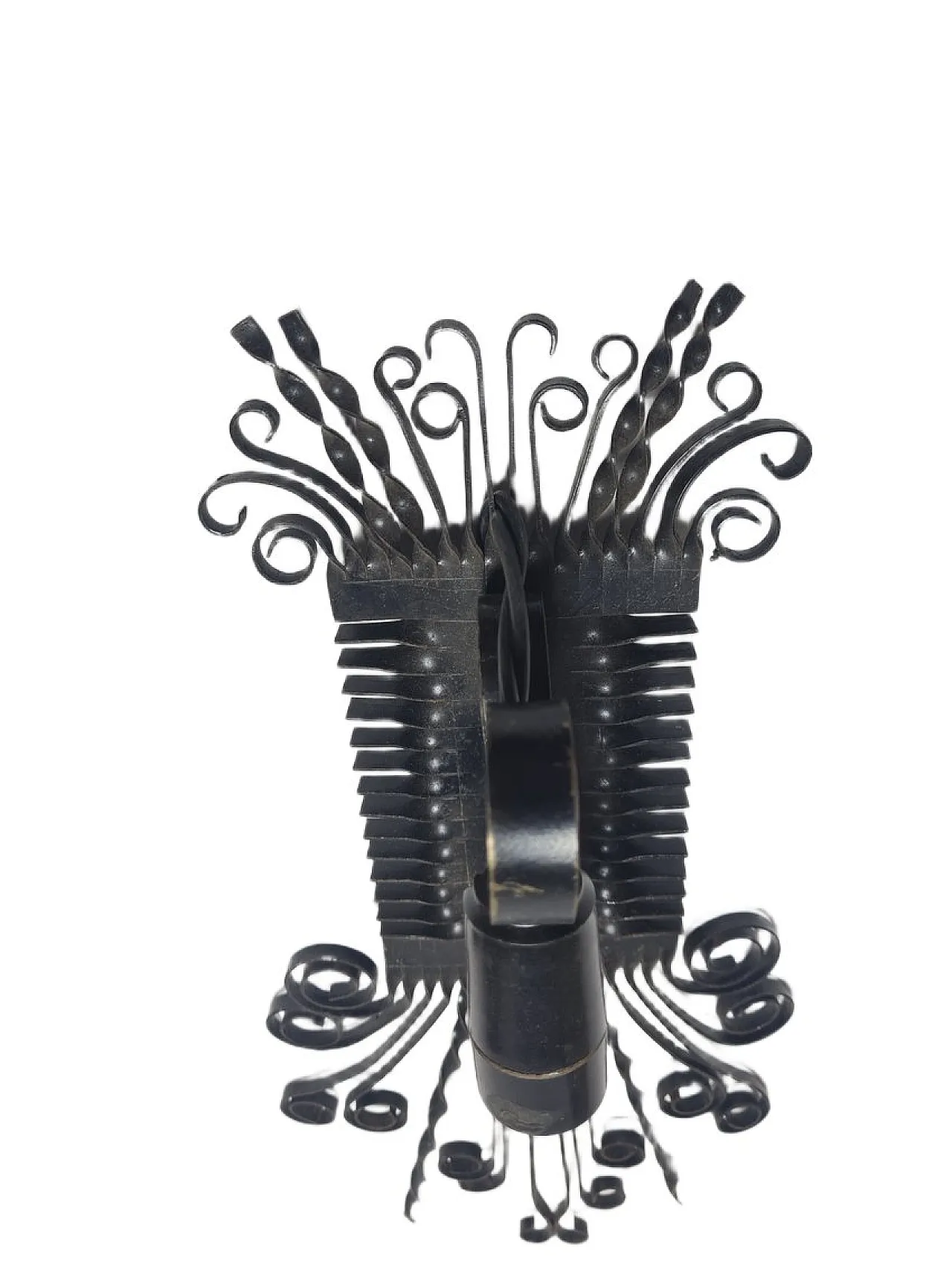 Brutalist Wall Lamp, Poland, 1970s 3