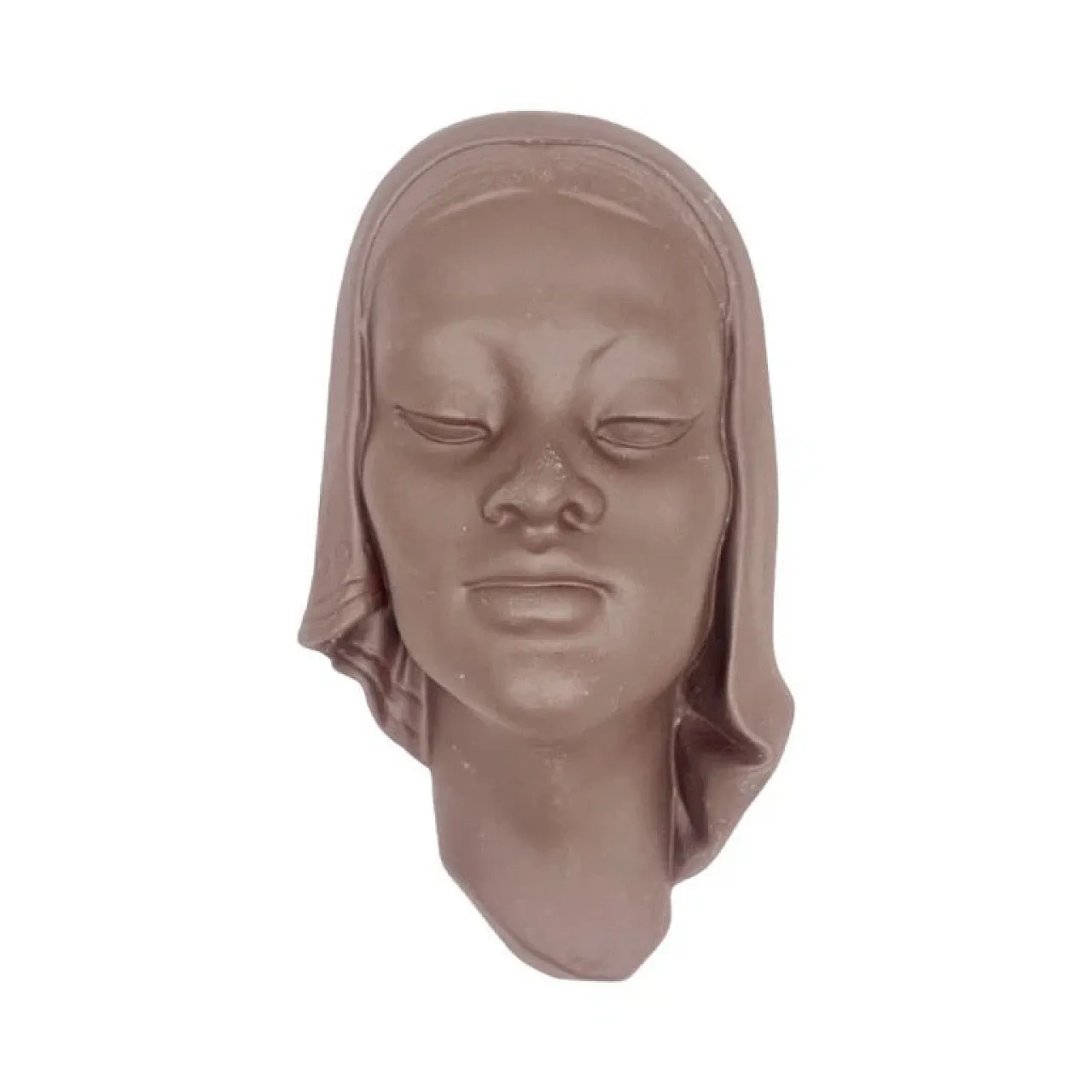Ceramic wall mask by Paul Keilbar, 1950s 6