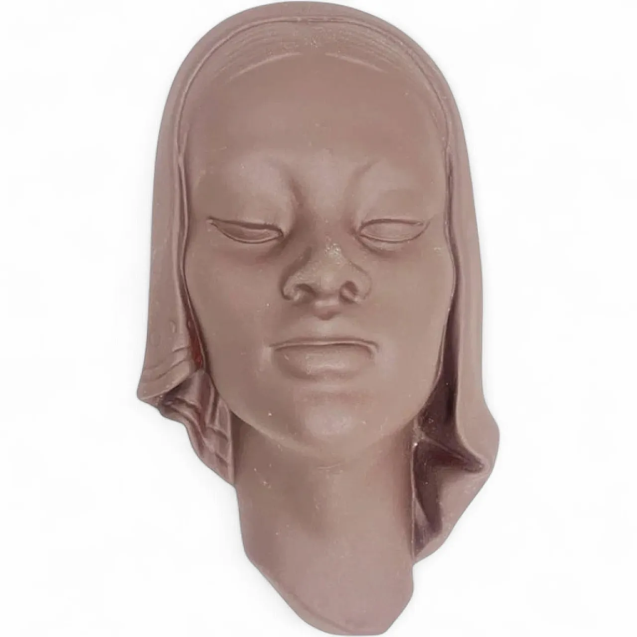 Ceramic wall mask by Paul Keilbar, 1950s 14