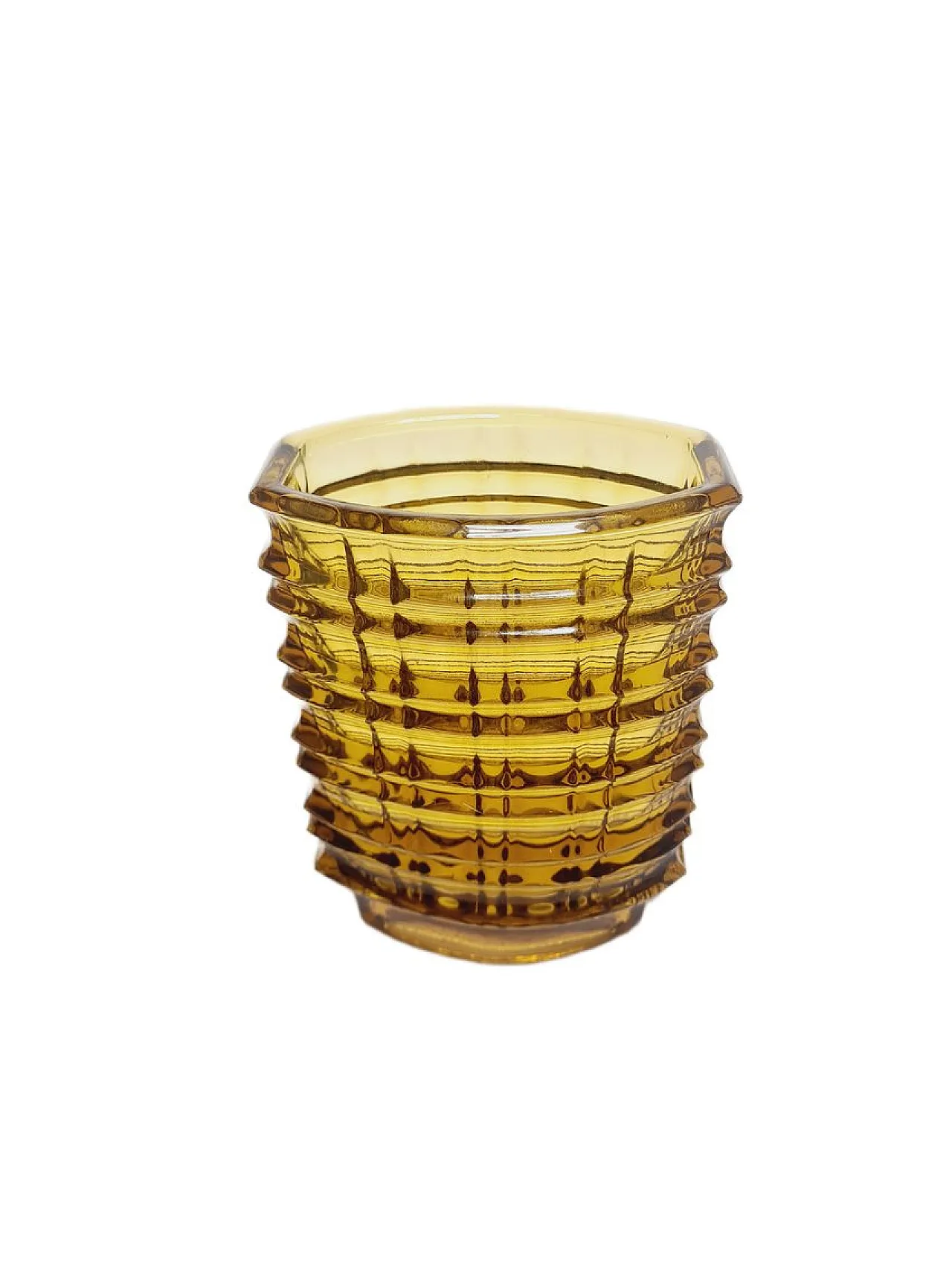 Vaso ottico New Look di Jan Sylwester Drost per la vetreria Ząbkowice, 9
