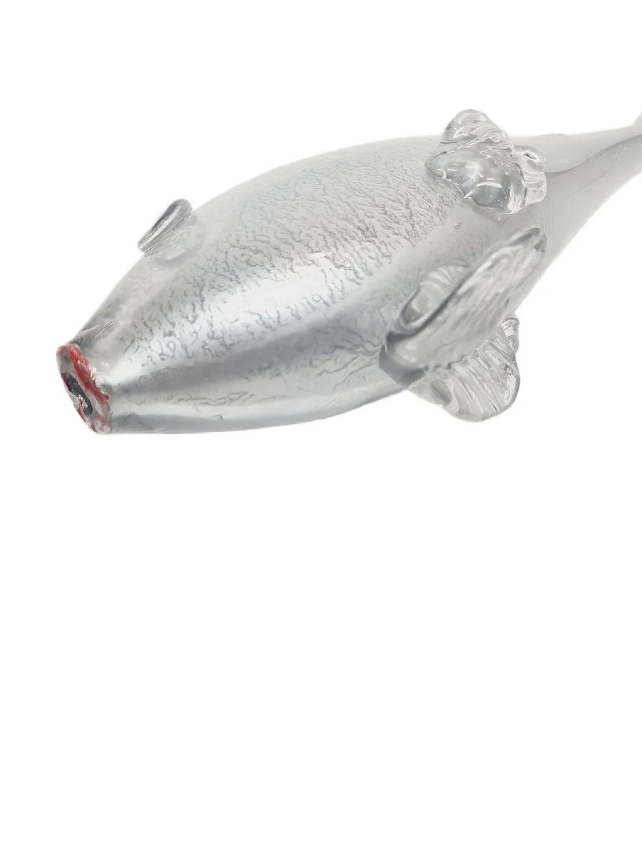 Statuetta di pesce in vetro, Cecoslovacchia, anni '60 11