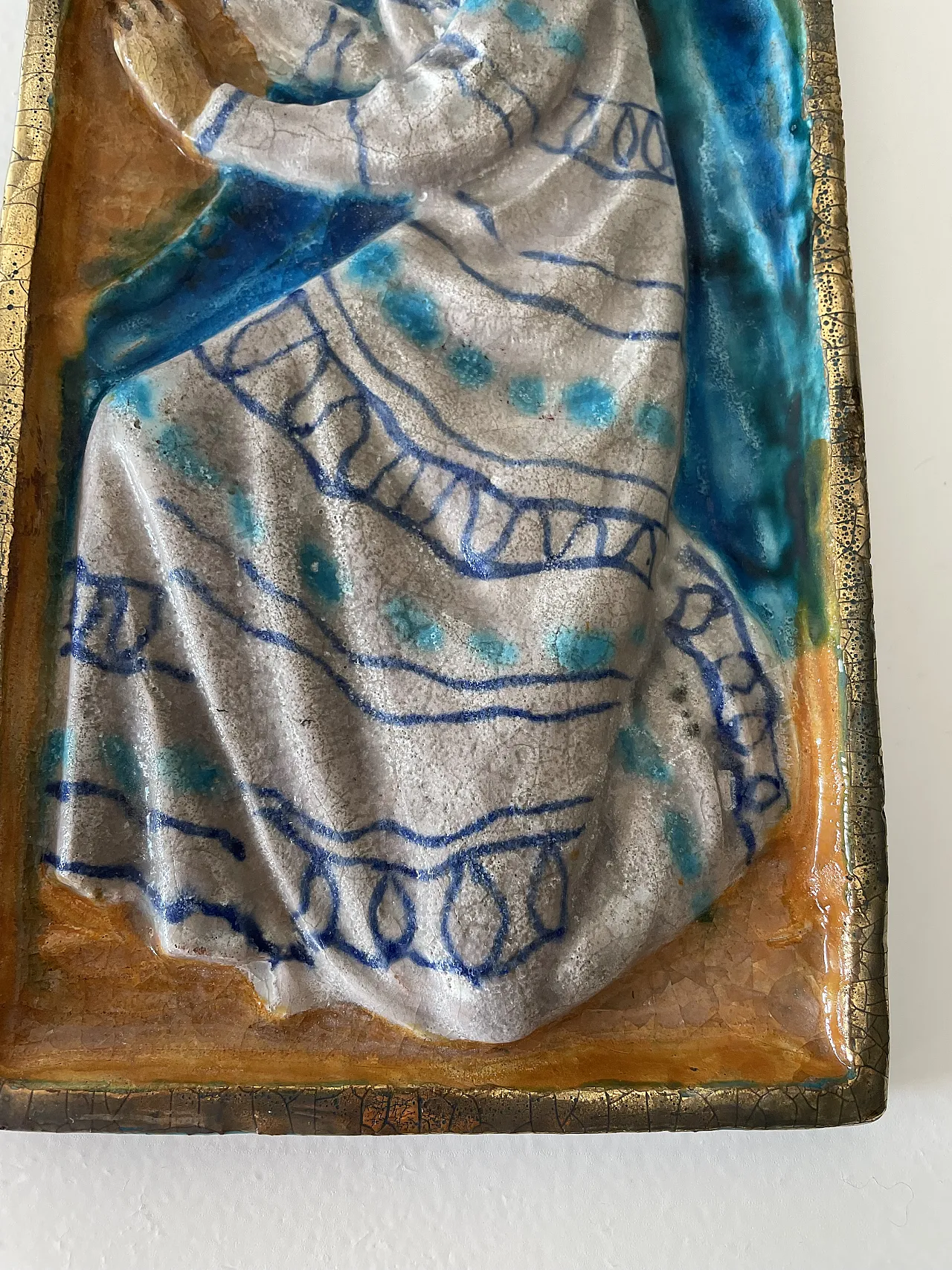 San Polo di Venezia, placca in ceramica, anni '50 3