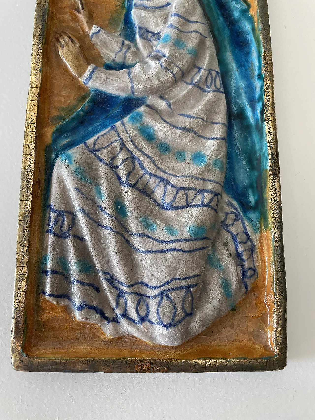 San Polo di Venezia, placca in ceramica, anni '50 4