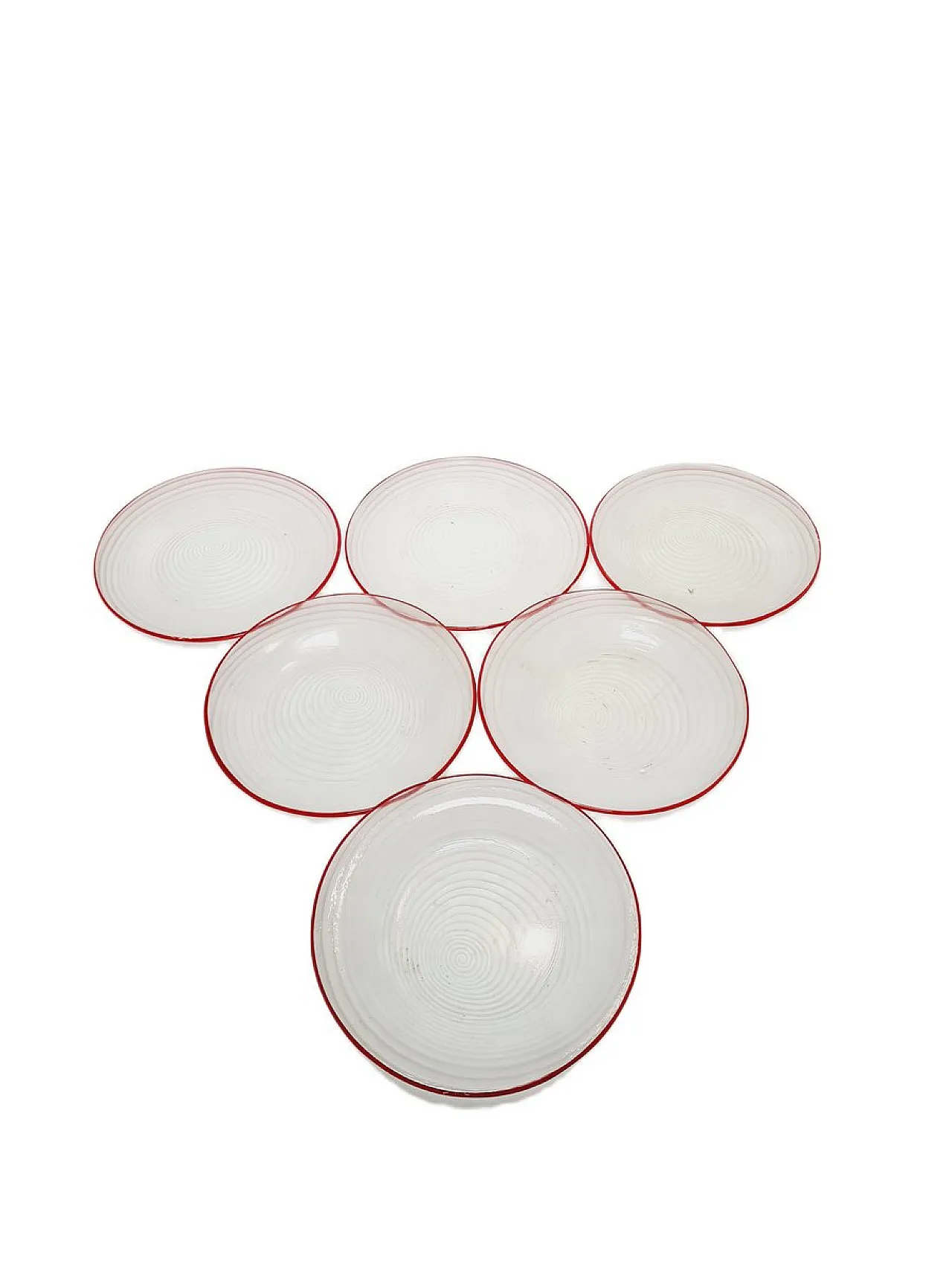Set da dessert Rotor di J. Drost per Ząbkowice Gospodarcza Huta, Polonia, 3