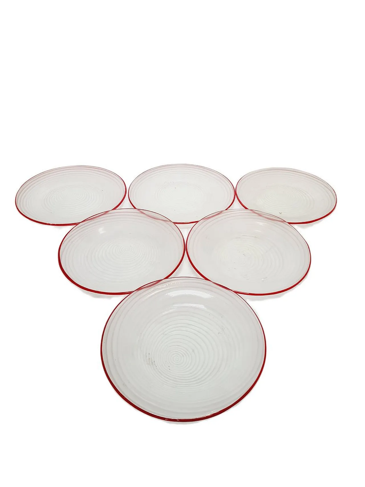 Set da dessert Rotor di J. Drost per Ząbkowice Gospodarcza Huta, Polonia, 5