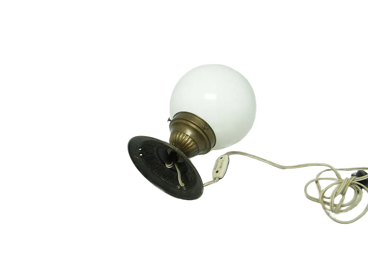 Lampada a sospensione Art Déco, Polonia, anni '30 3