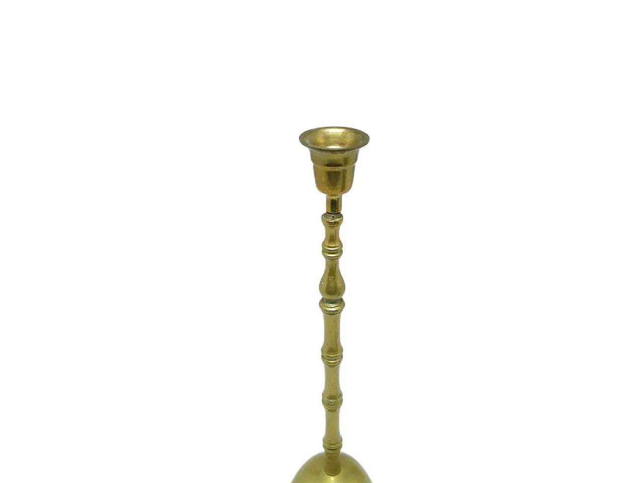 Candeliere in ottone, India, anni '80 2