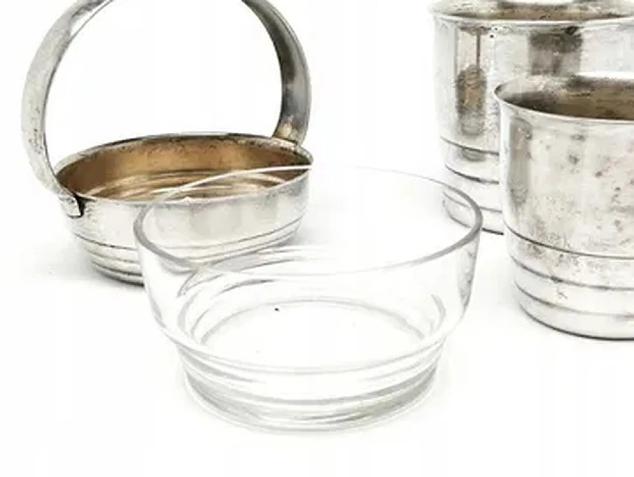 Set da fumatore Art Déco di Szandrik, Ungheria, anni '30 5