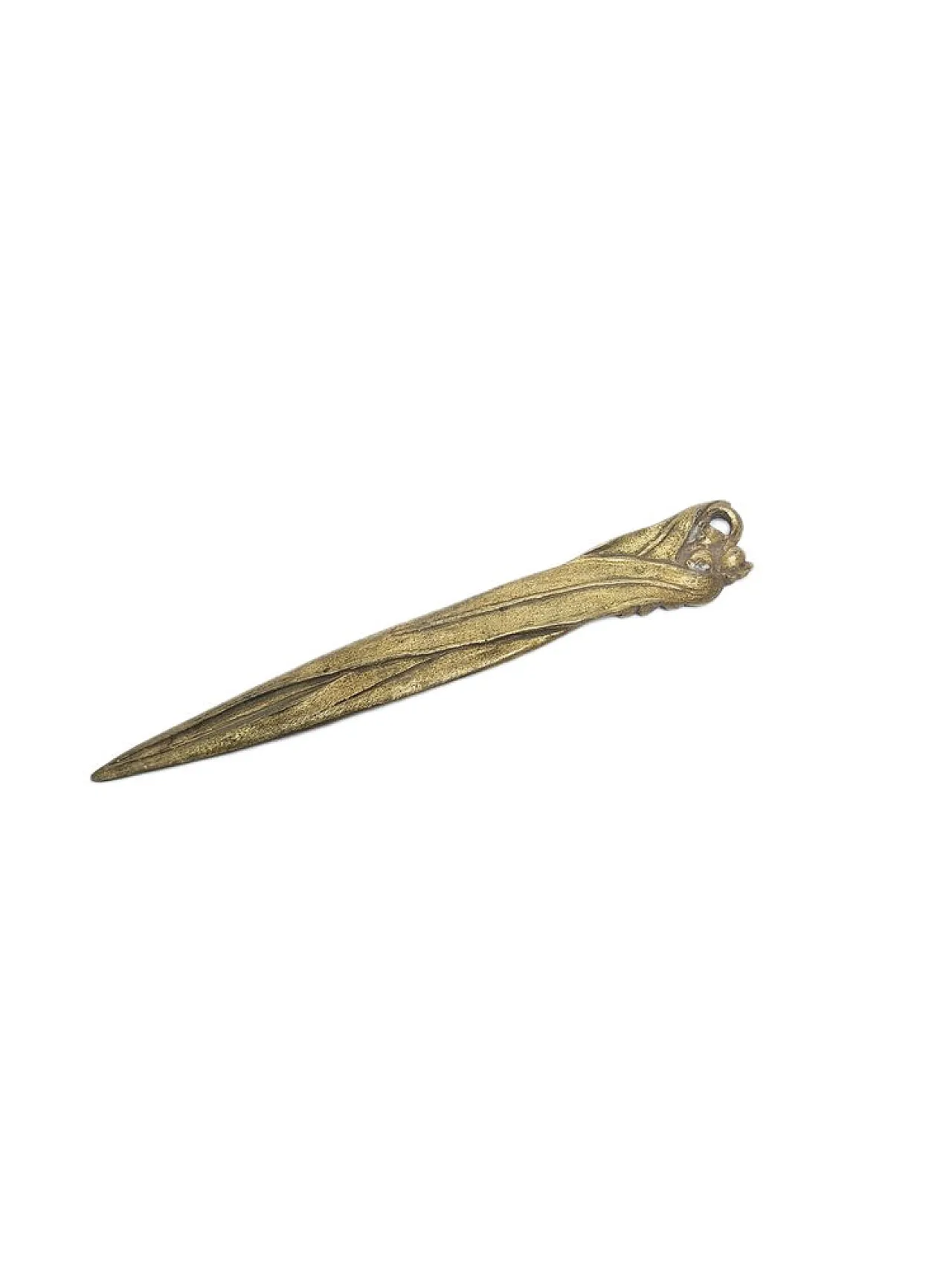 Coltello con lettere figurative in stile Art Nouveau, primi del '900. 3