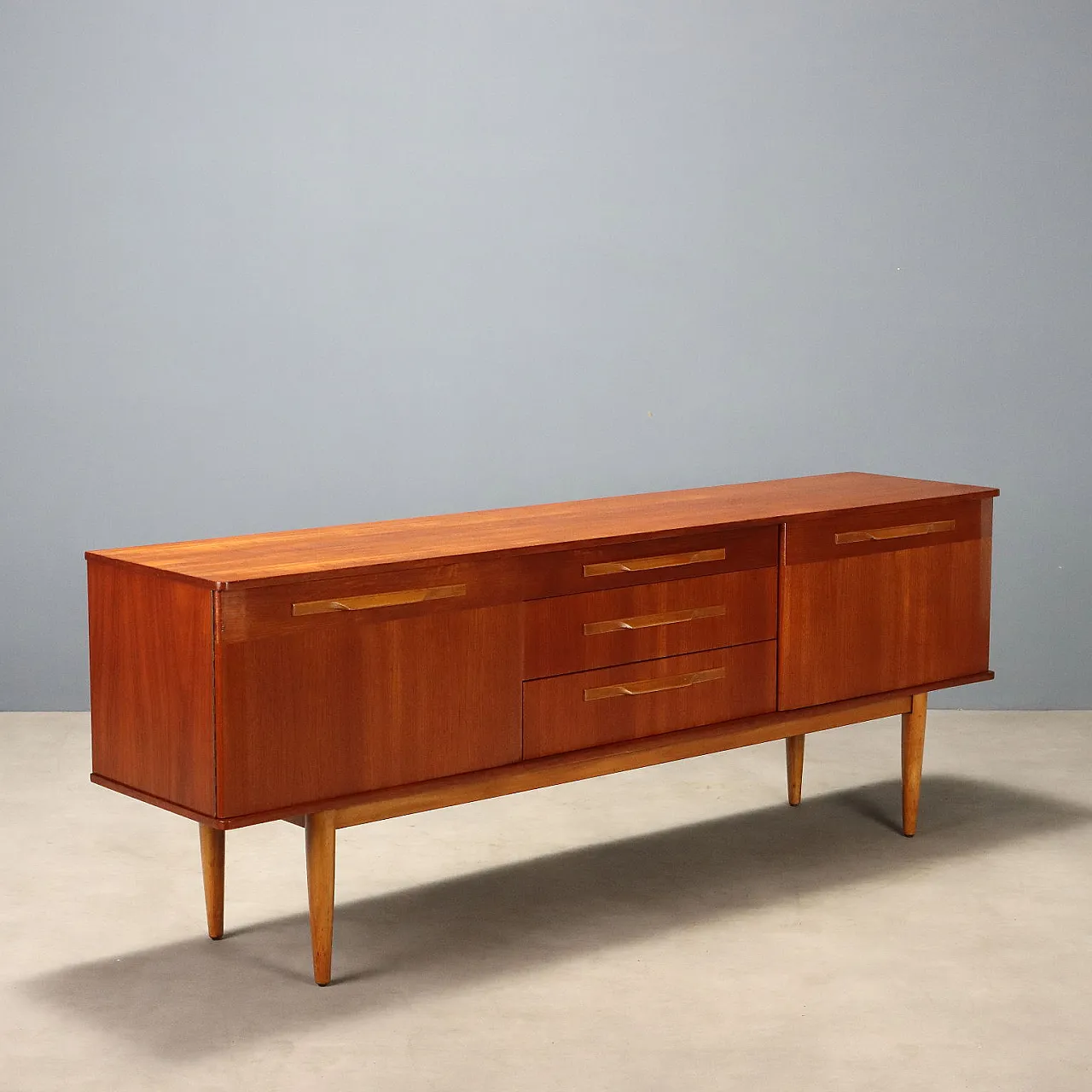 English teak sideboard, 1960s 1