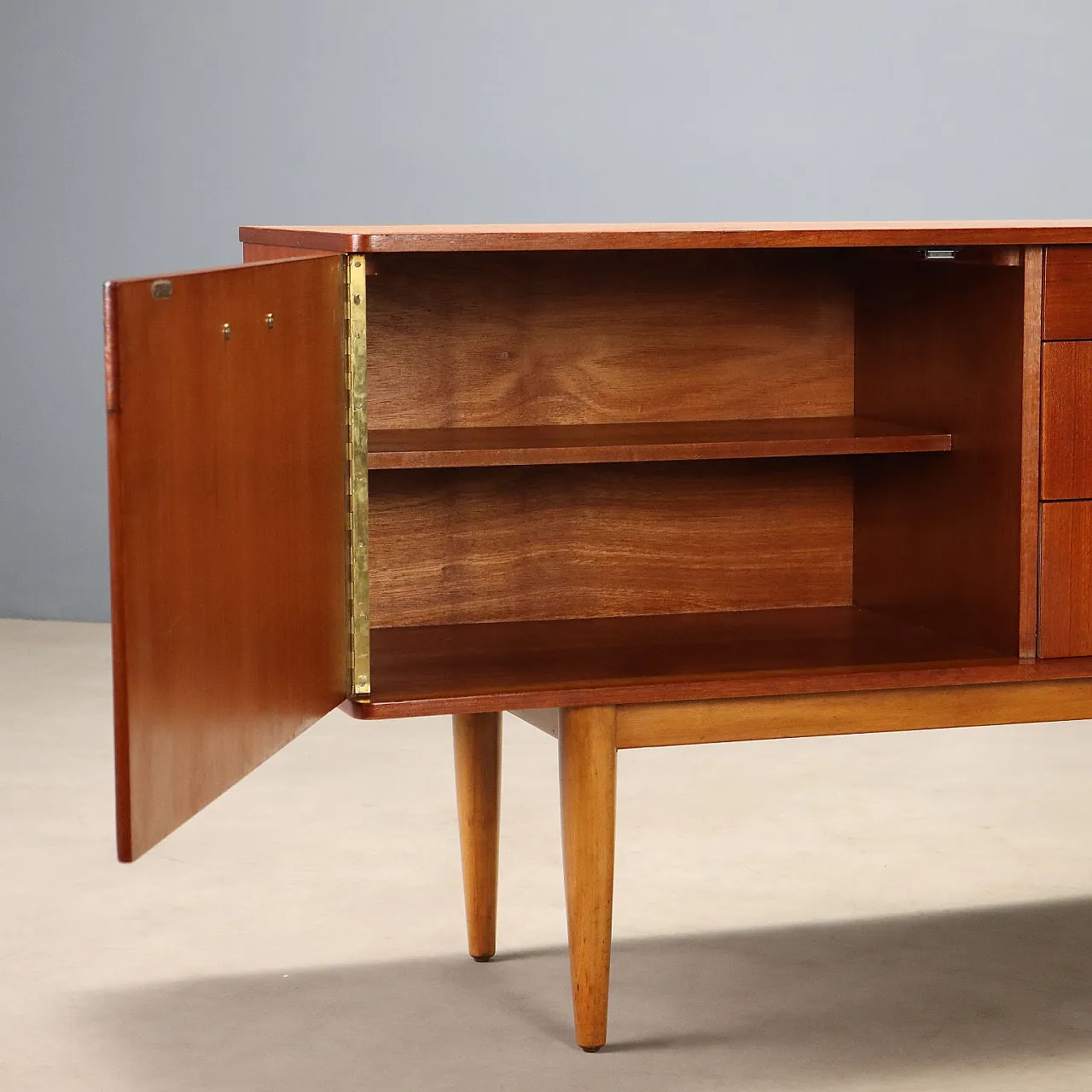 English teak sideboard, 1960s 6