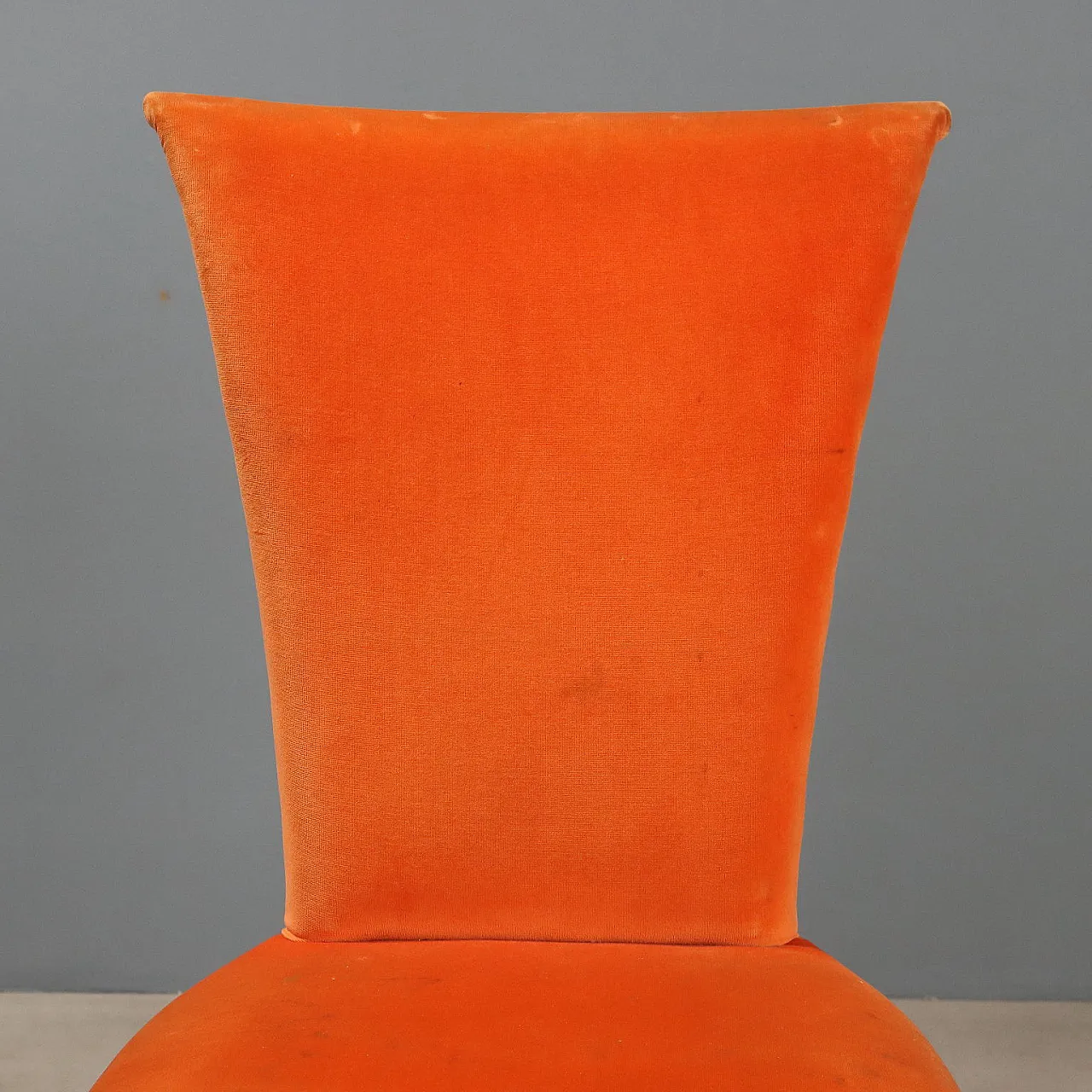 8 Chairs in fabric, 1980s 5